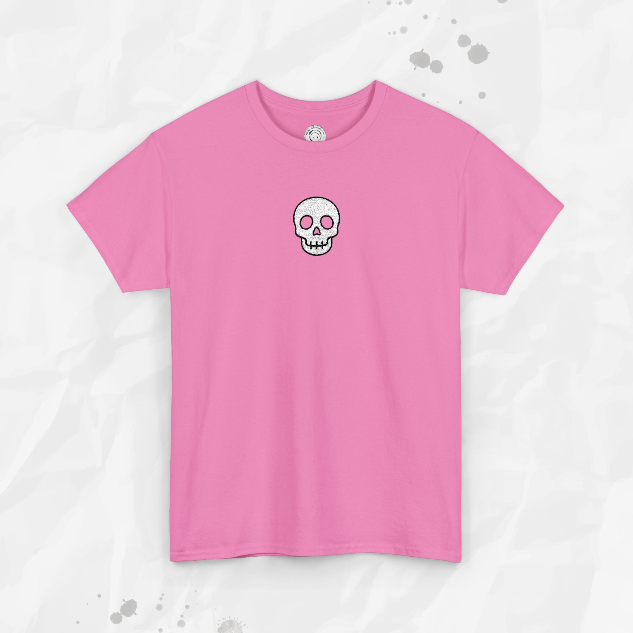 Skull Icon – Embroidered T-Shirt