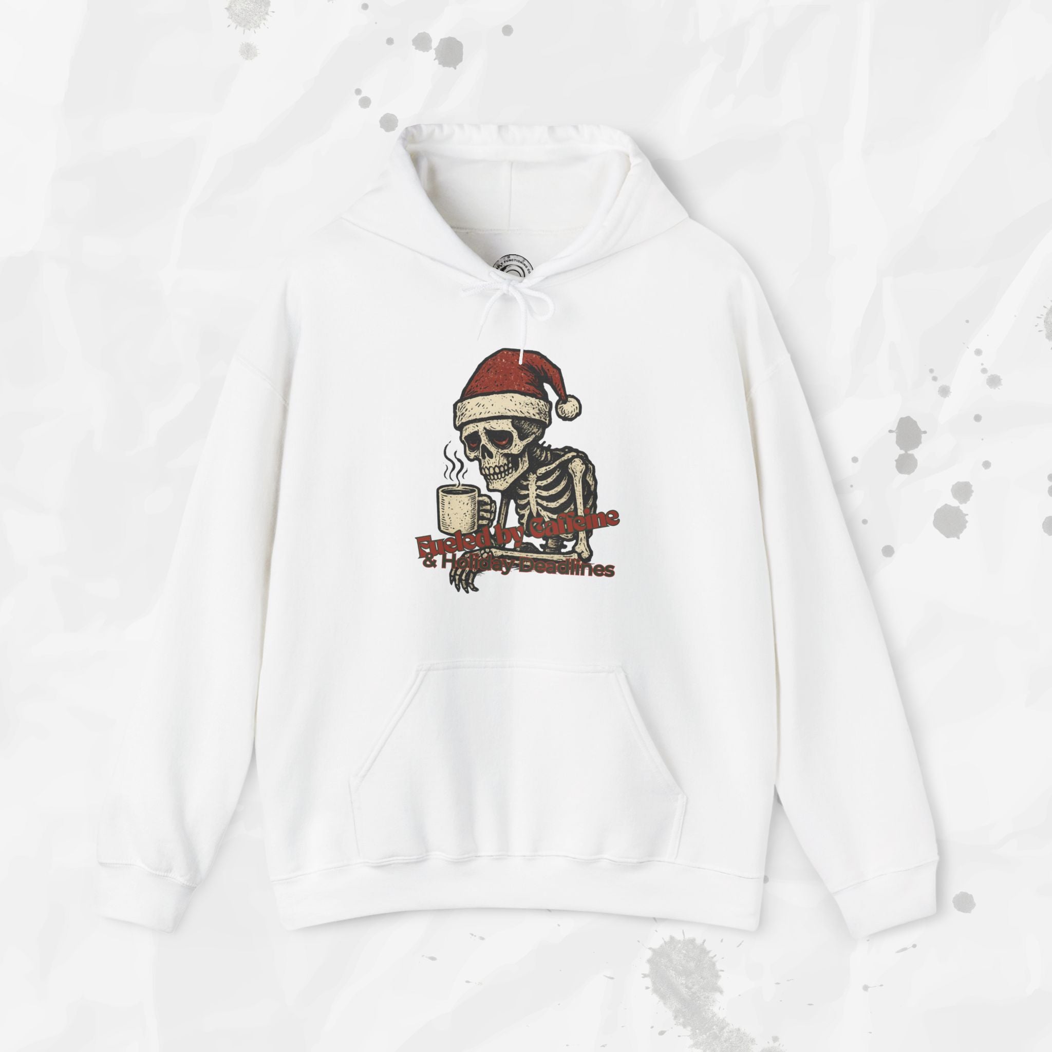 Fueled by Caffeine & Christmas – Hoodie