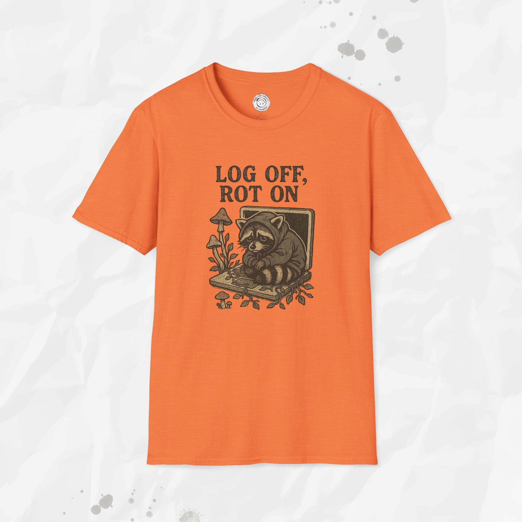 Log Off, Rot On - T-Shirt