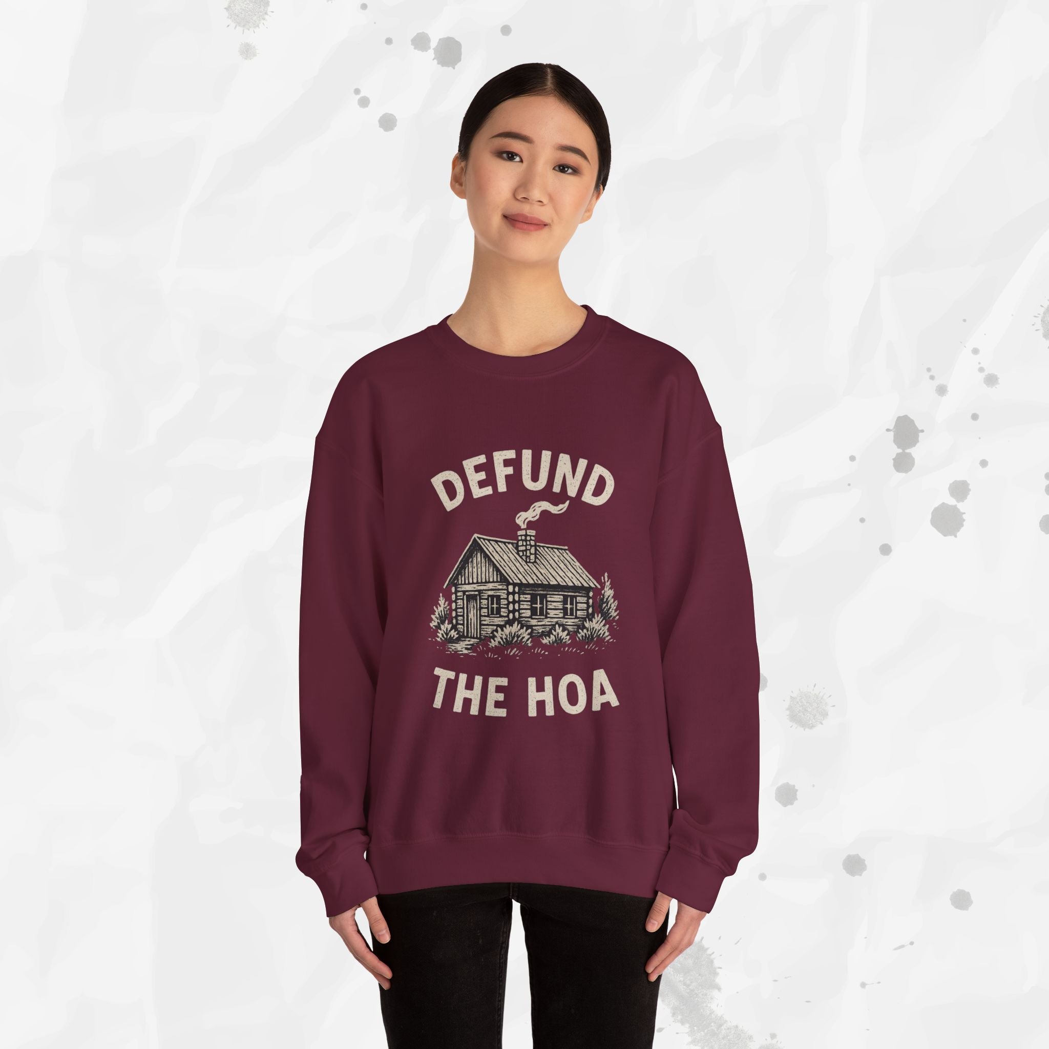 Defund the HOA – Crewneck Sweatshirt