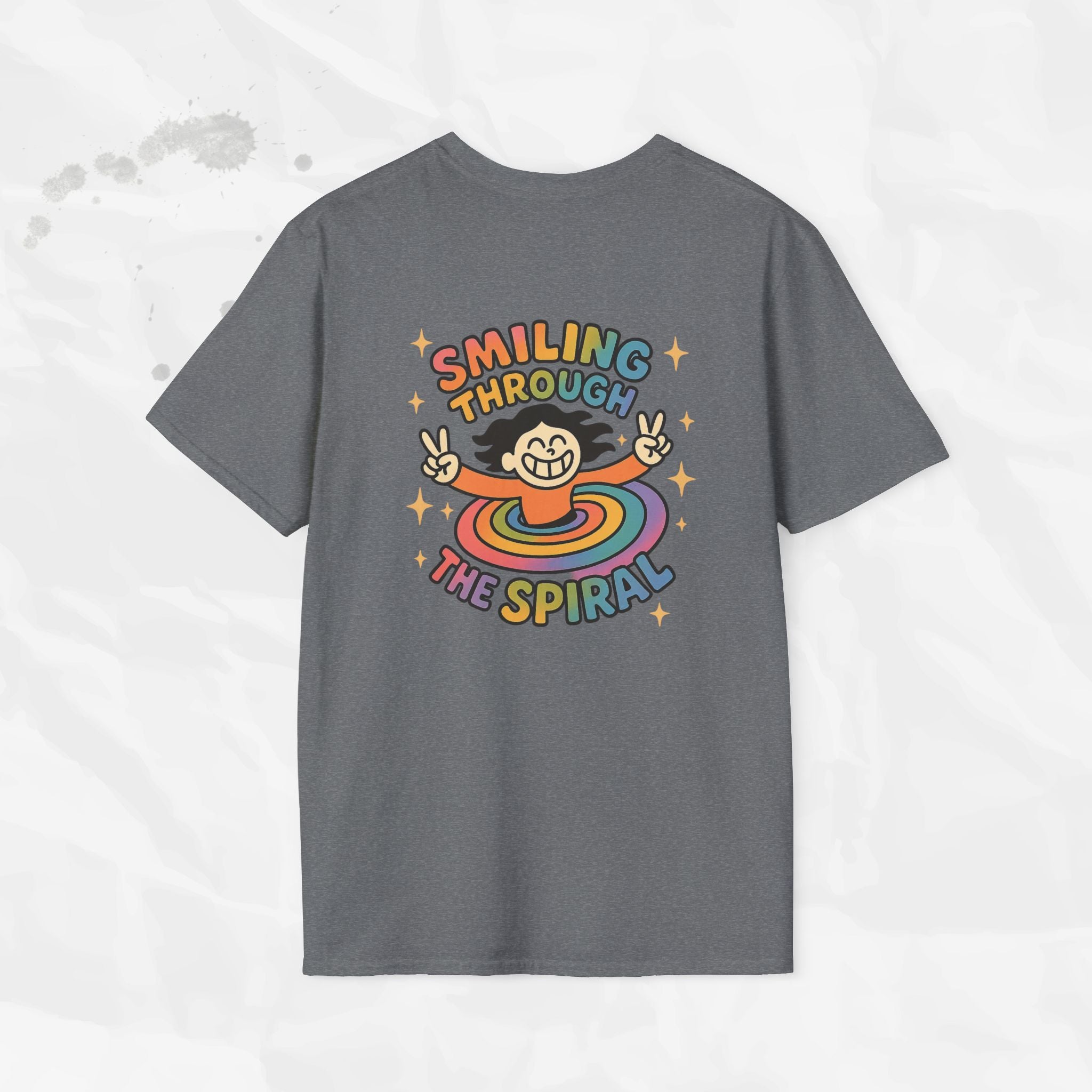 Smiling Through the Spiral - T-Shirt