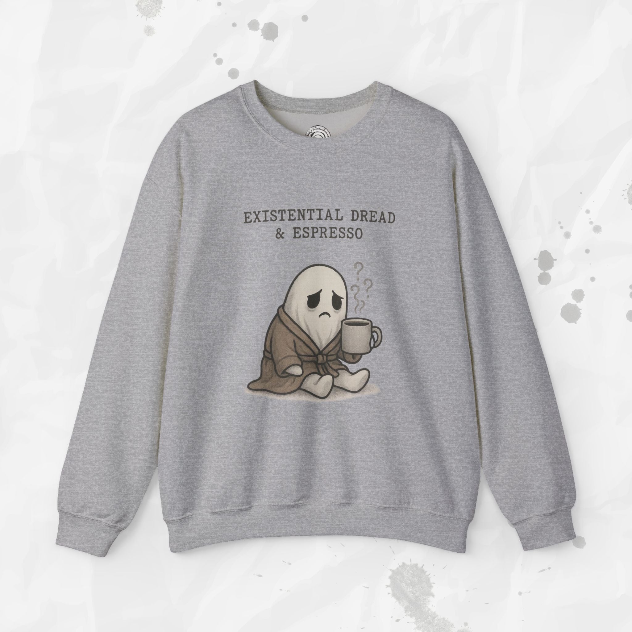 Existential Dread & Espresso - Crewneck Sweatshirt