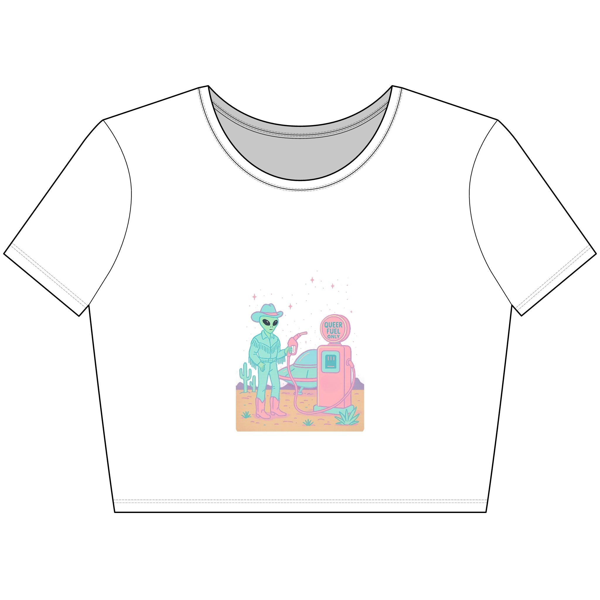 Gaslight Me, Space Cowboy – Crop Top