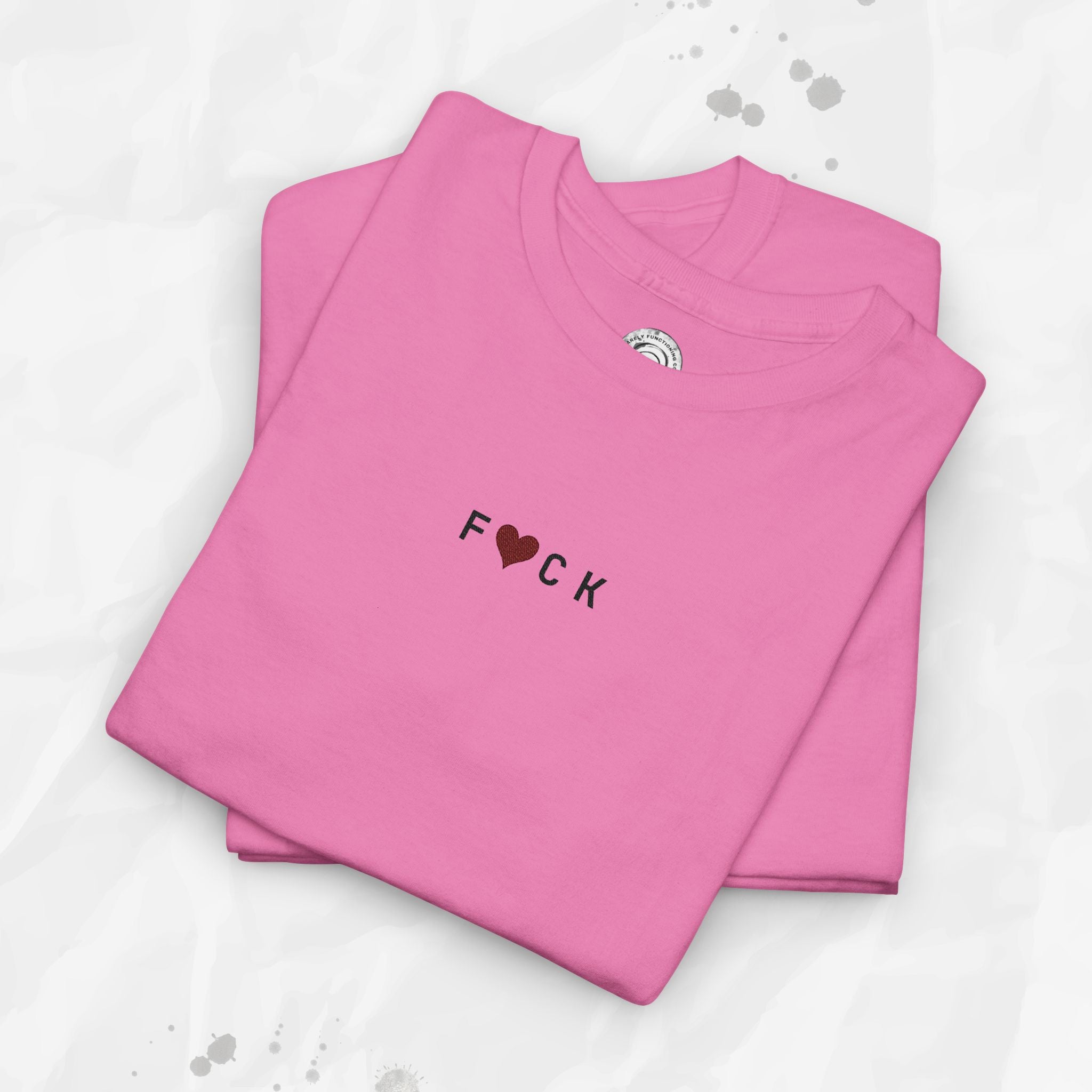 F❤CK – Embroidered T-Shirt