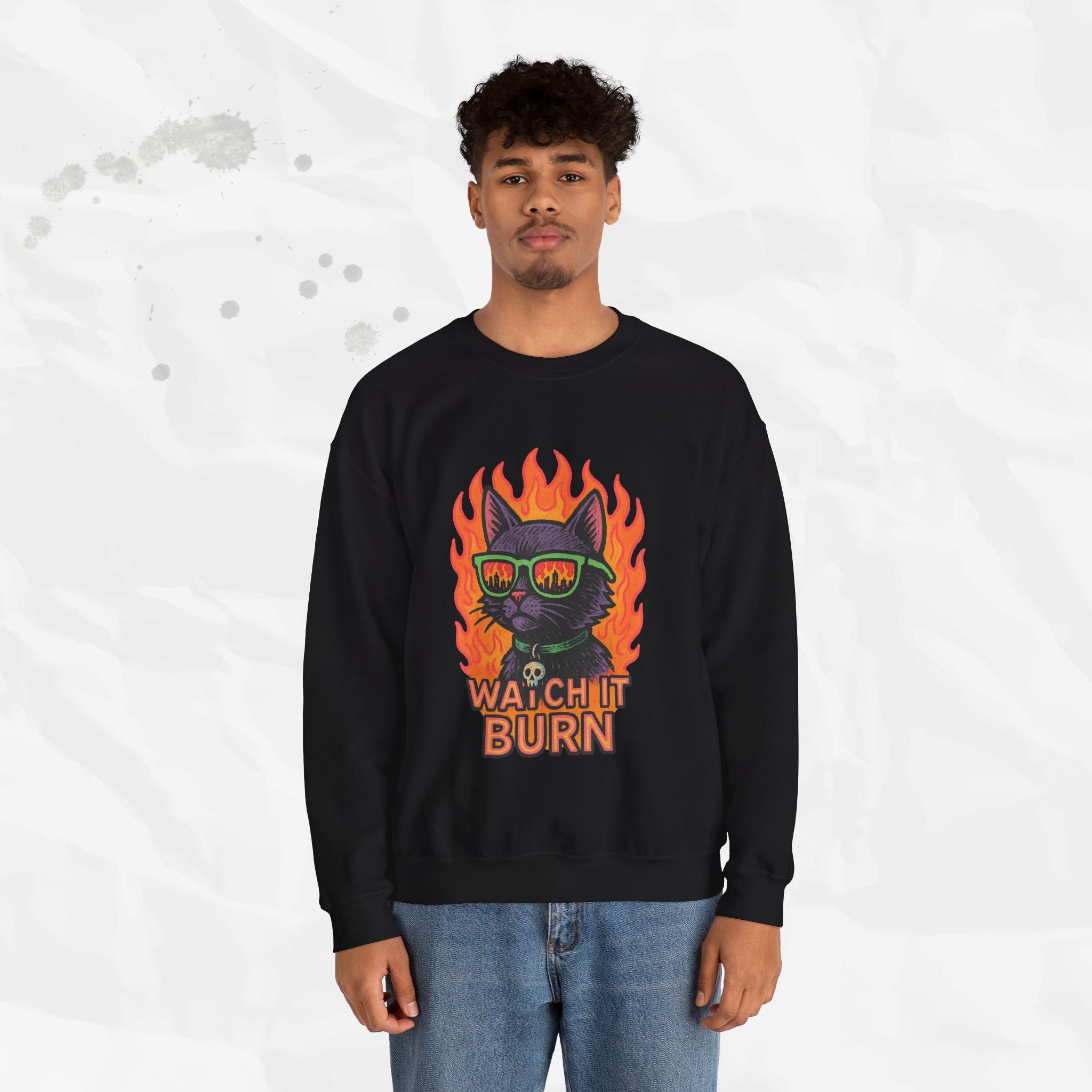Watch It Burn - Crewneck Sweatshirt