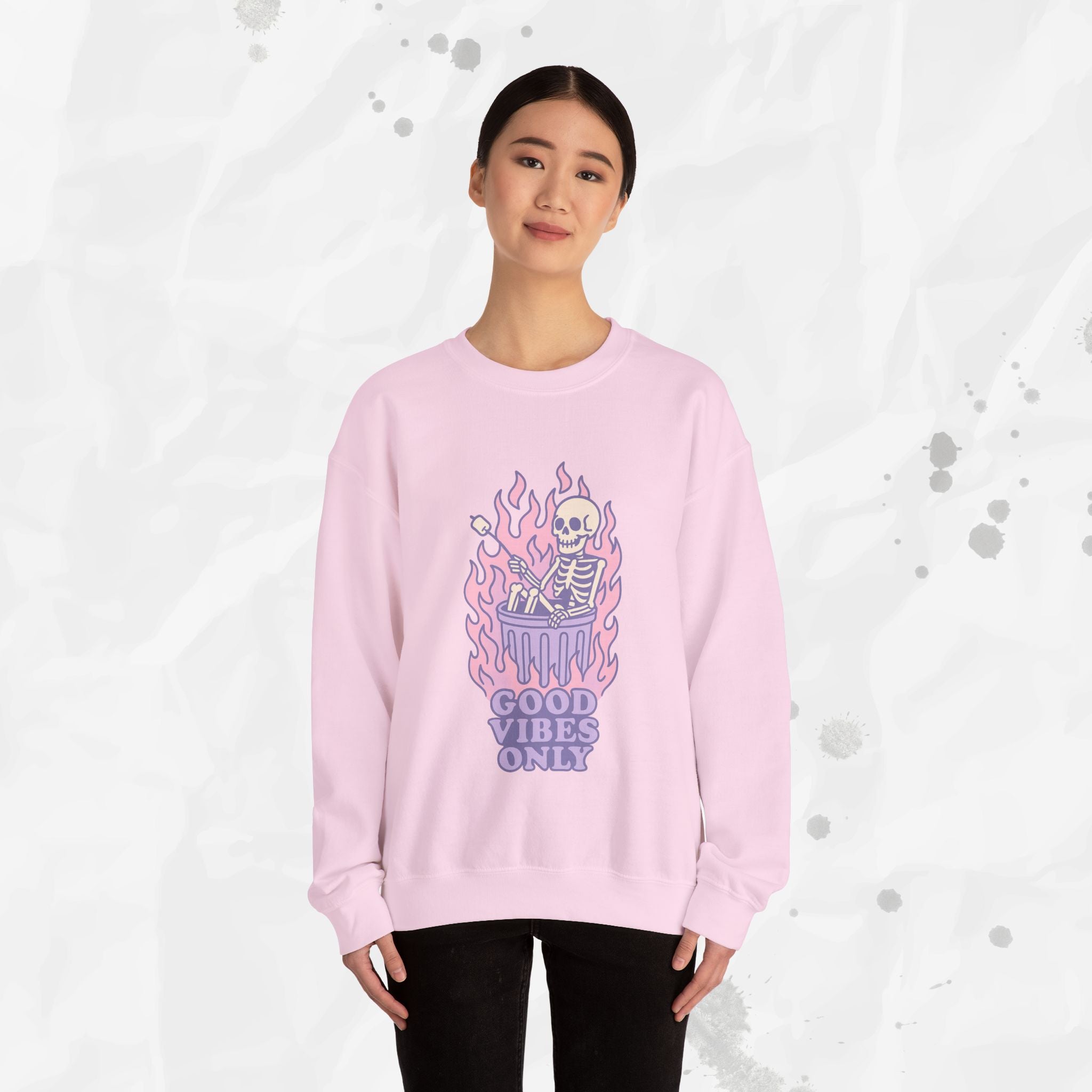 Good Vibes Only - Crewneck Sweatshirt