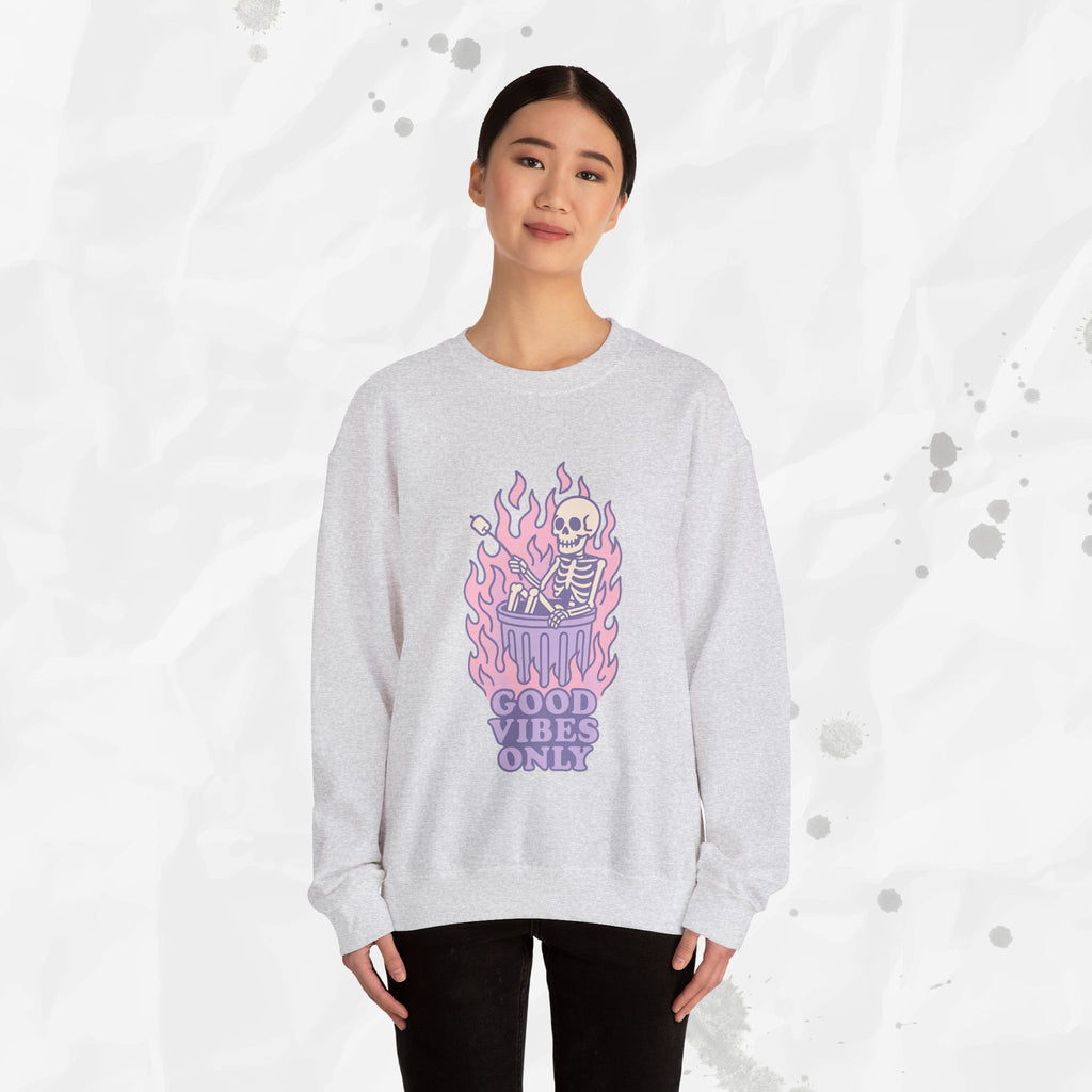 Good Vibes Only - Crewneck Sweatshirt