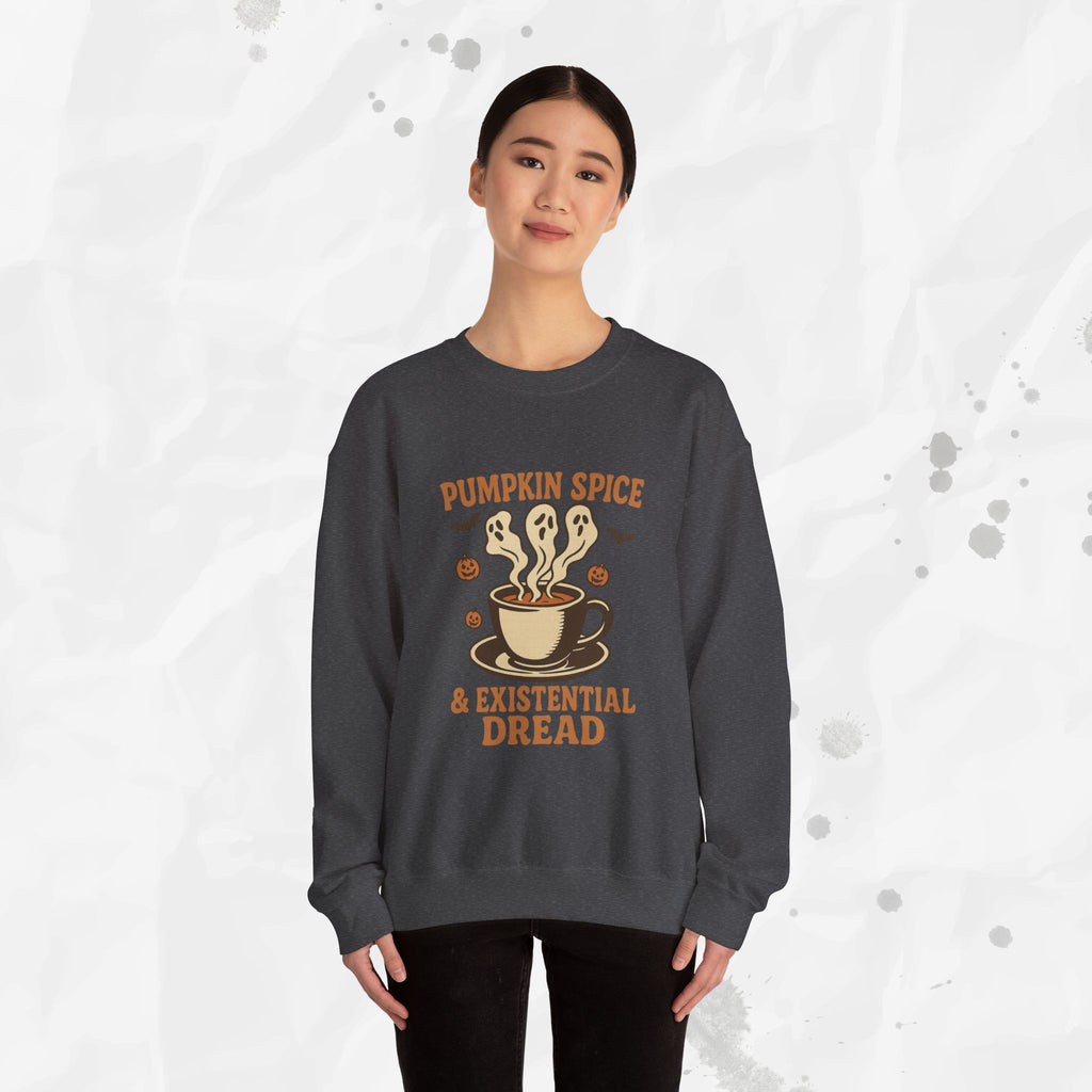 Pumpkin Spice & Existential Dread - Crewneck Sweatshirt