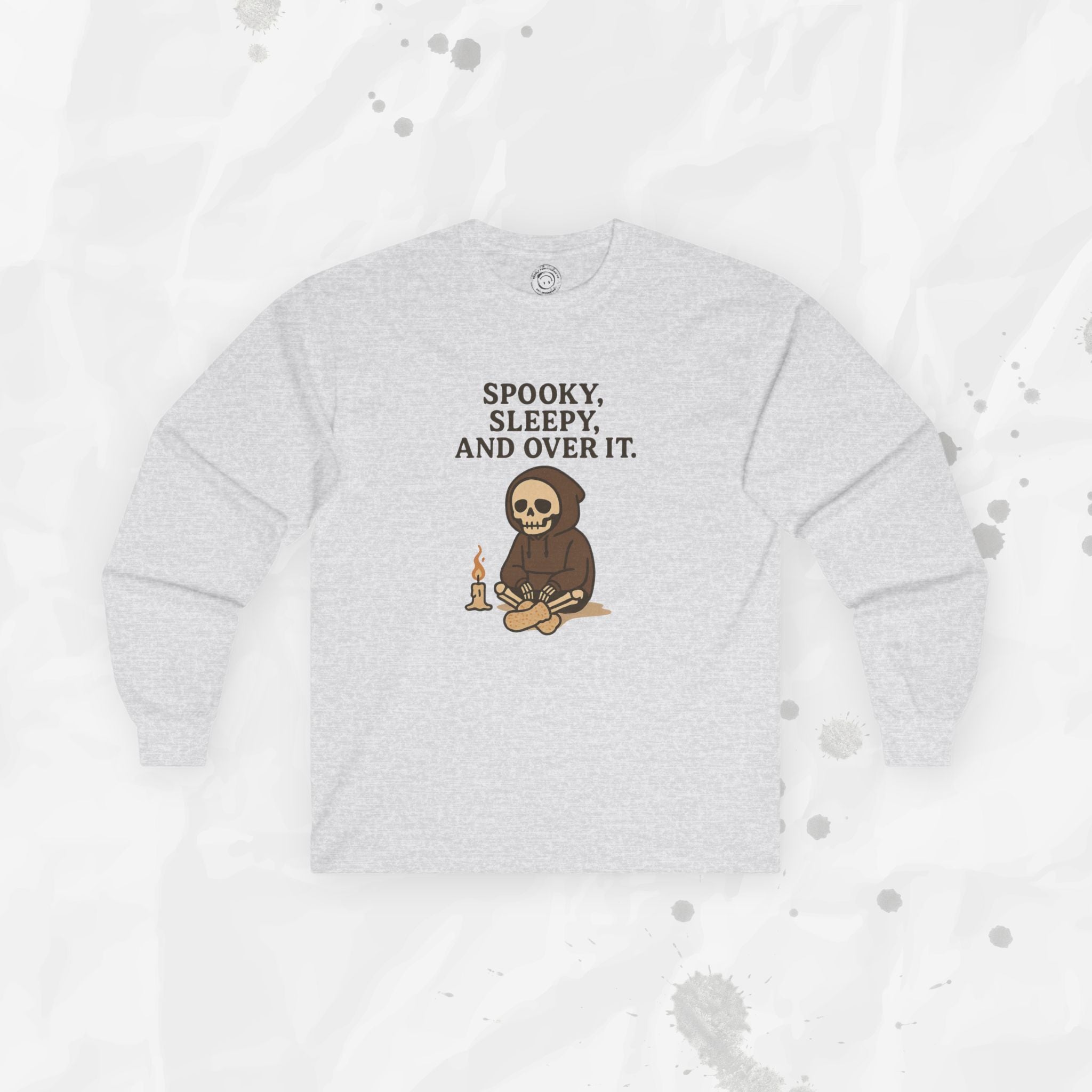 Spooky, Sleepy, and Over It - Long Sleeve T-Shirt
