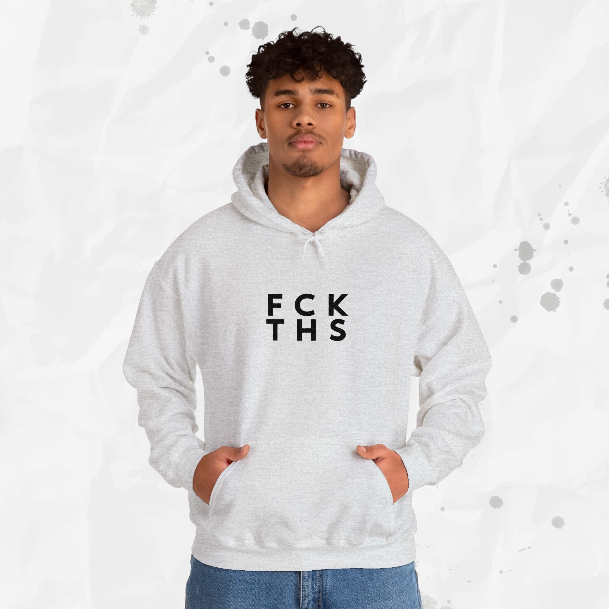 FCK THS - Embroidered Hoodie