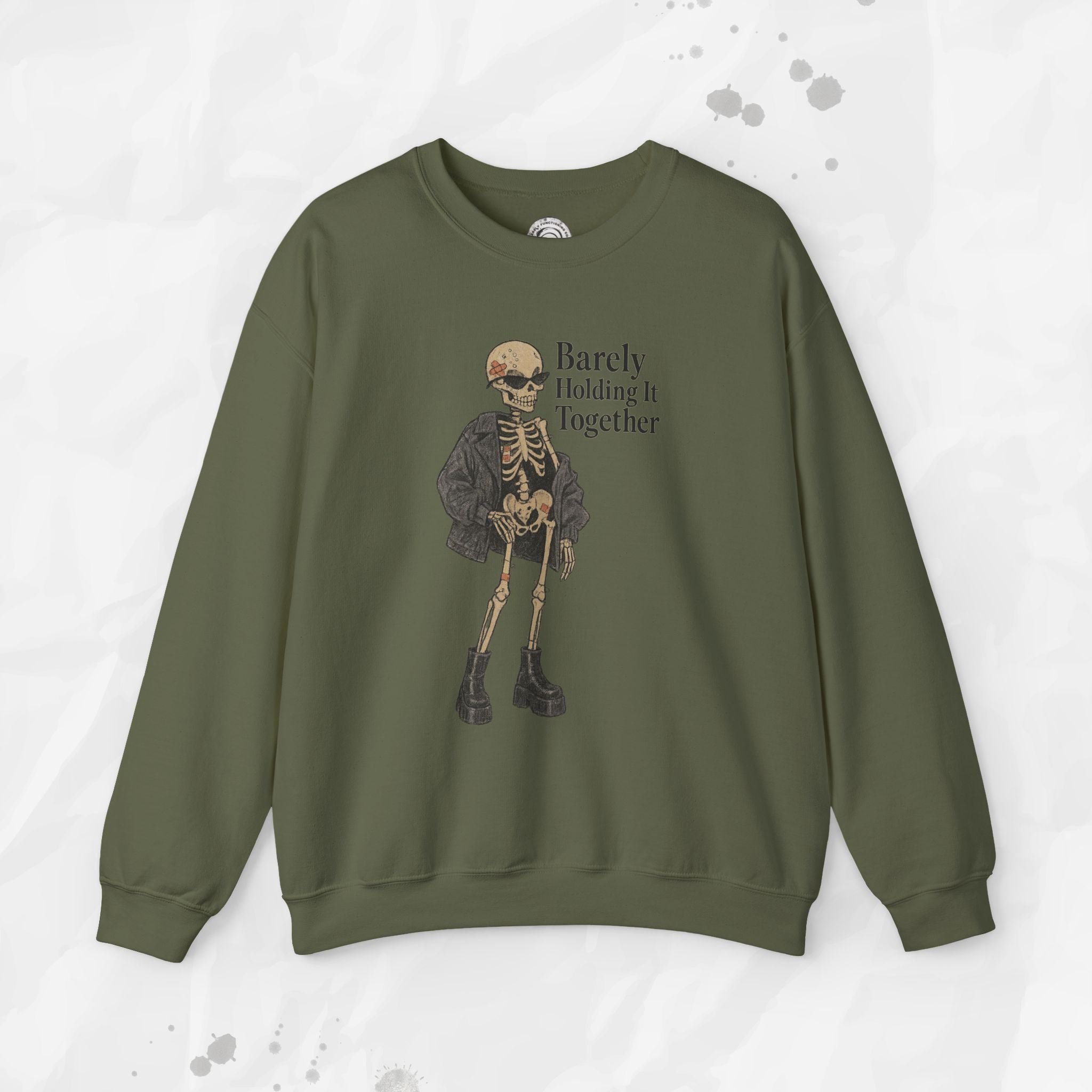 Barely Holding It Together - Crewneck Sweatshirt