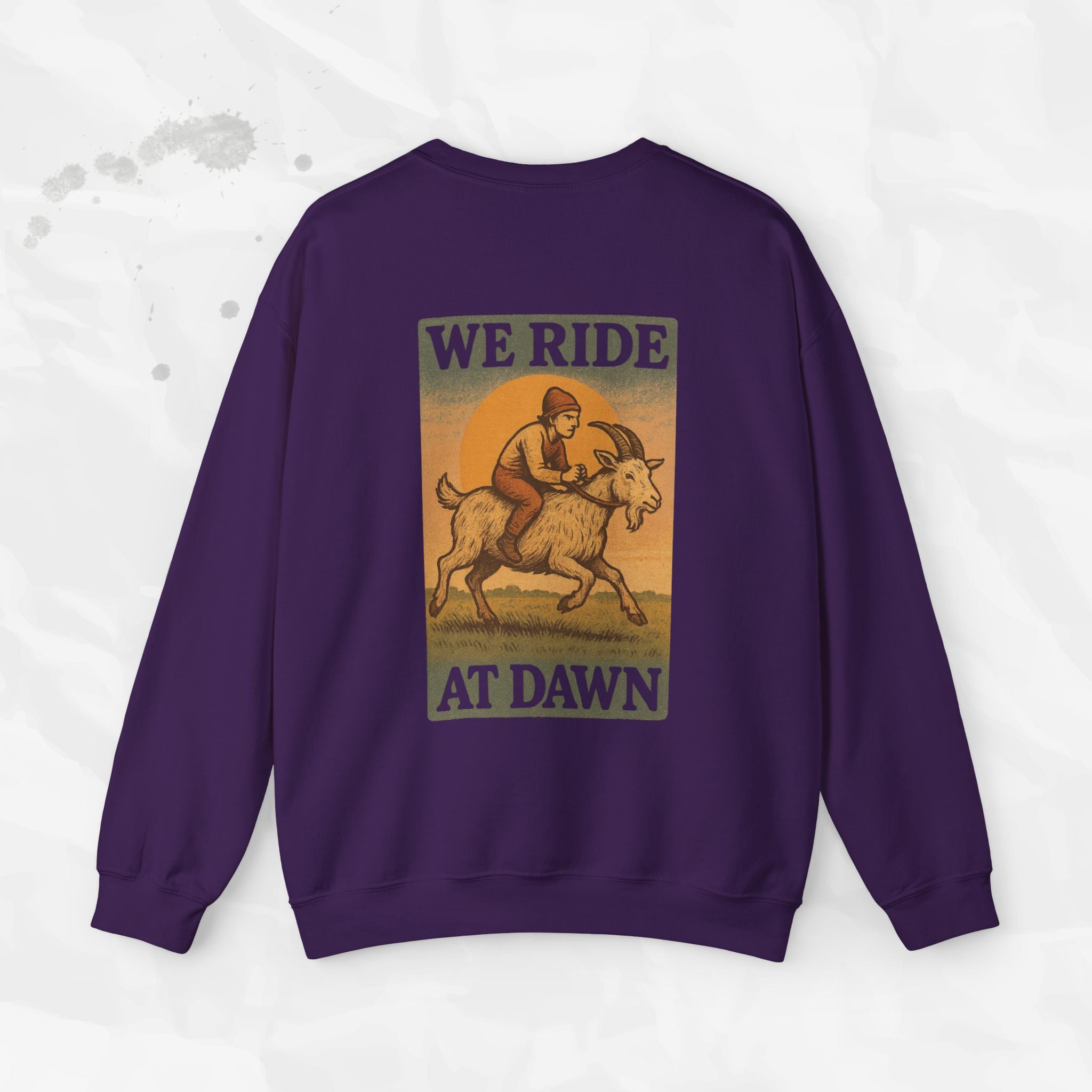 We Ride At Dawn - Crewneck Sweatshirt