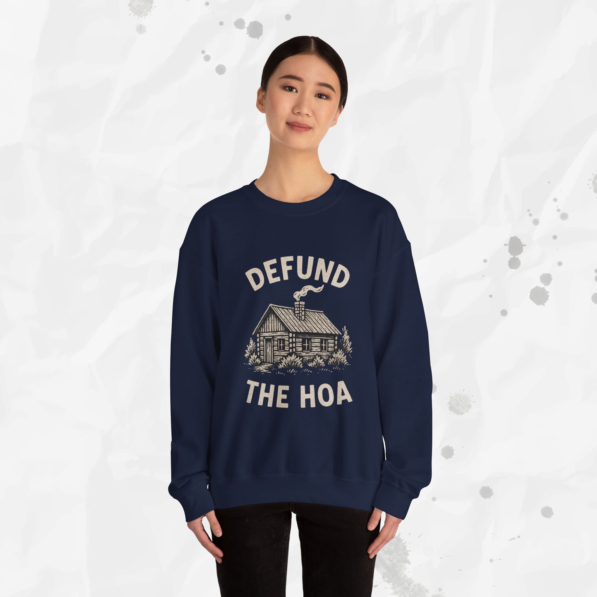 Defund the HOA – Crewneck Sweatshirt