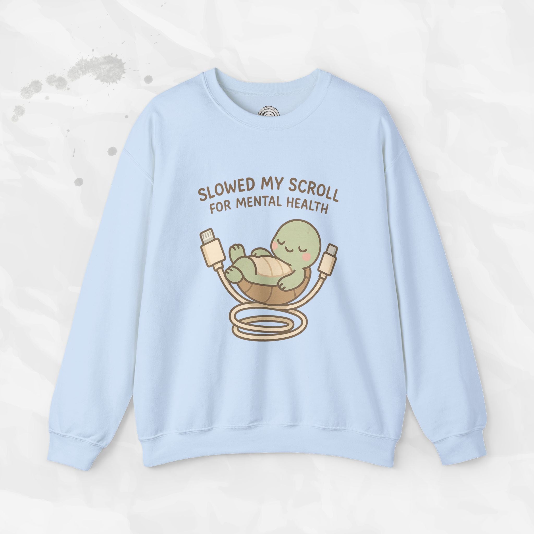 Slowed My Scroll - Crewneck Sweatshirt
