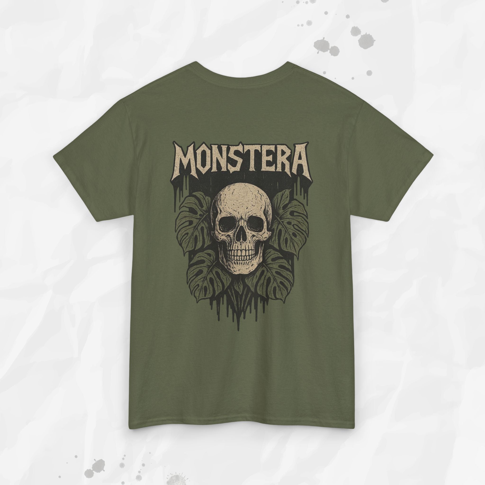 Monstera Skull - T-Shirt