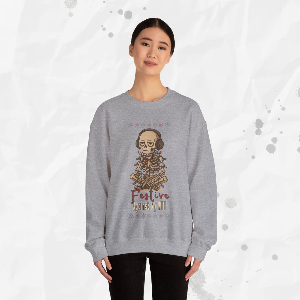 Festive Against My Will – Crewneck Sweatshirt