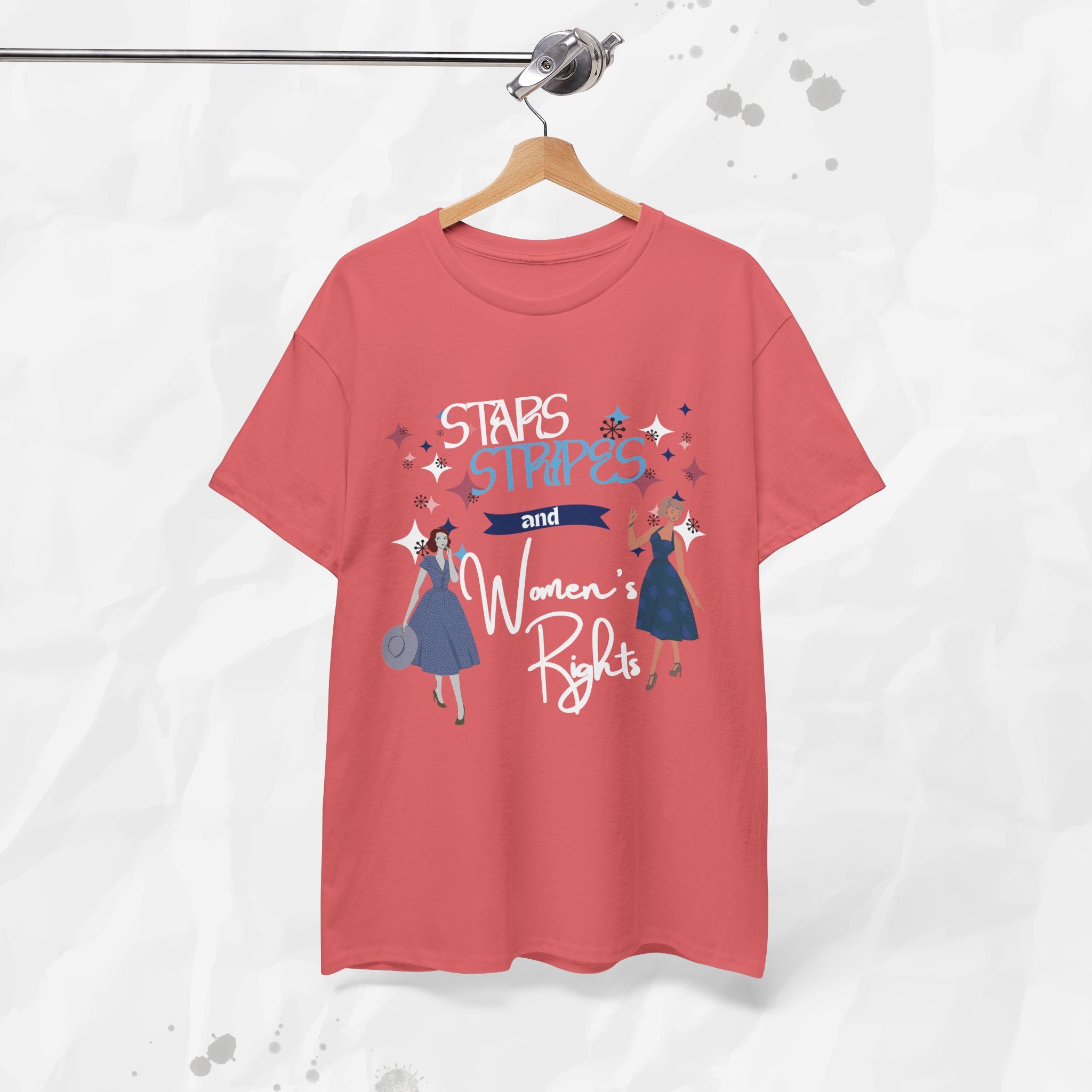 Stars, Stripes, & Womens Rights - T-Shirt