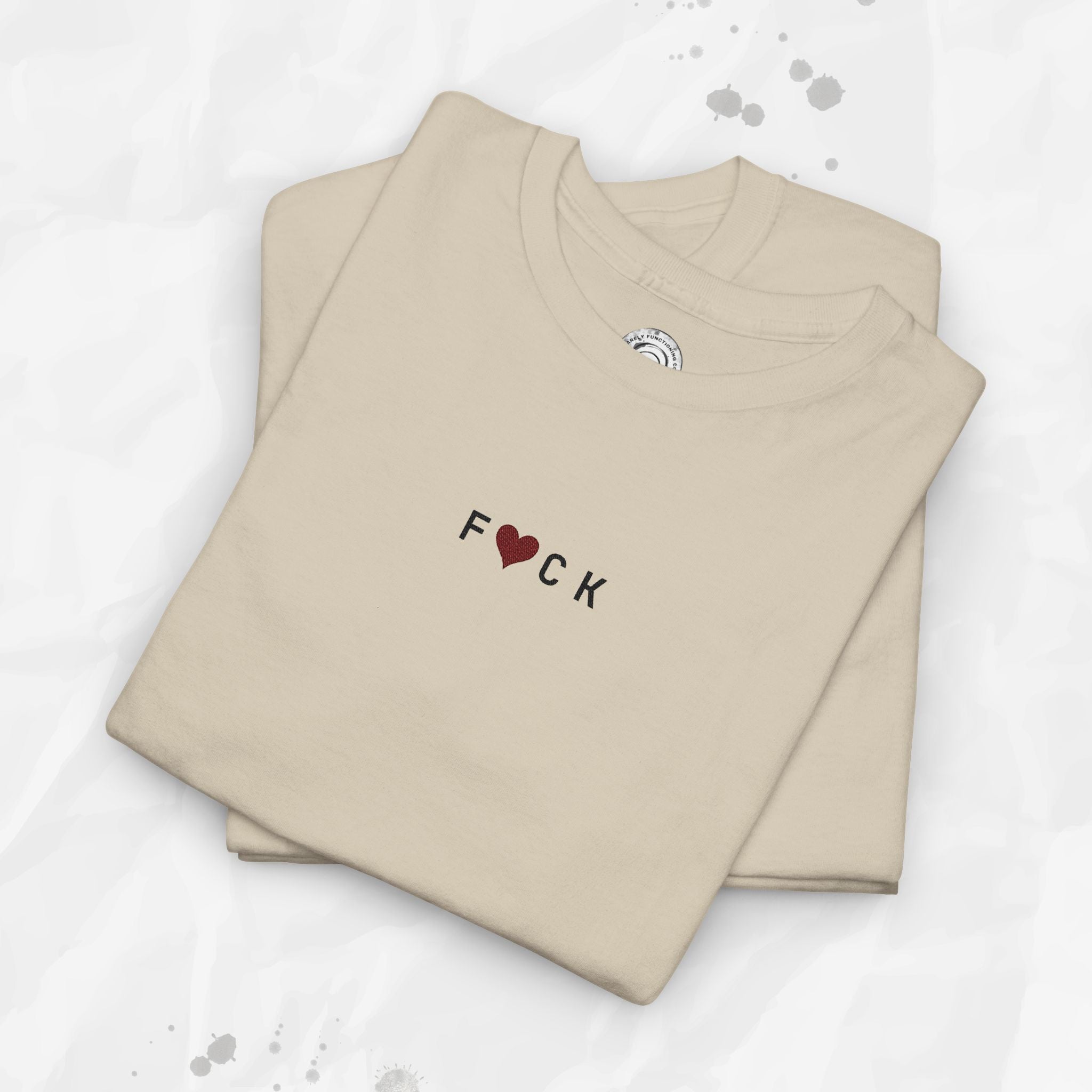 F❤CK – Embroidered T-Shirt