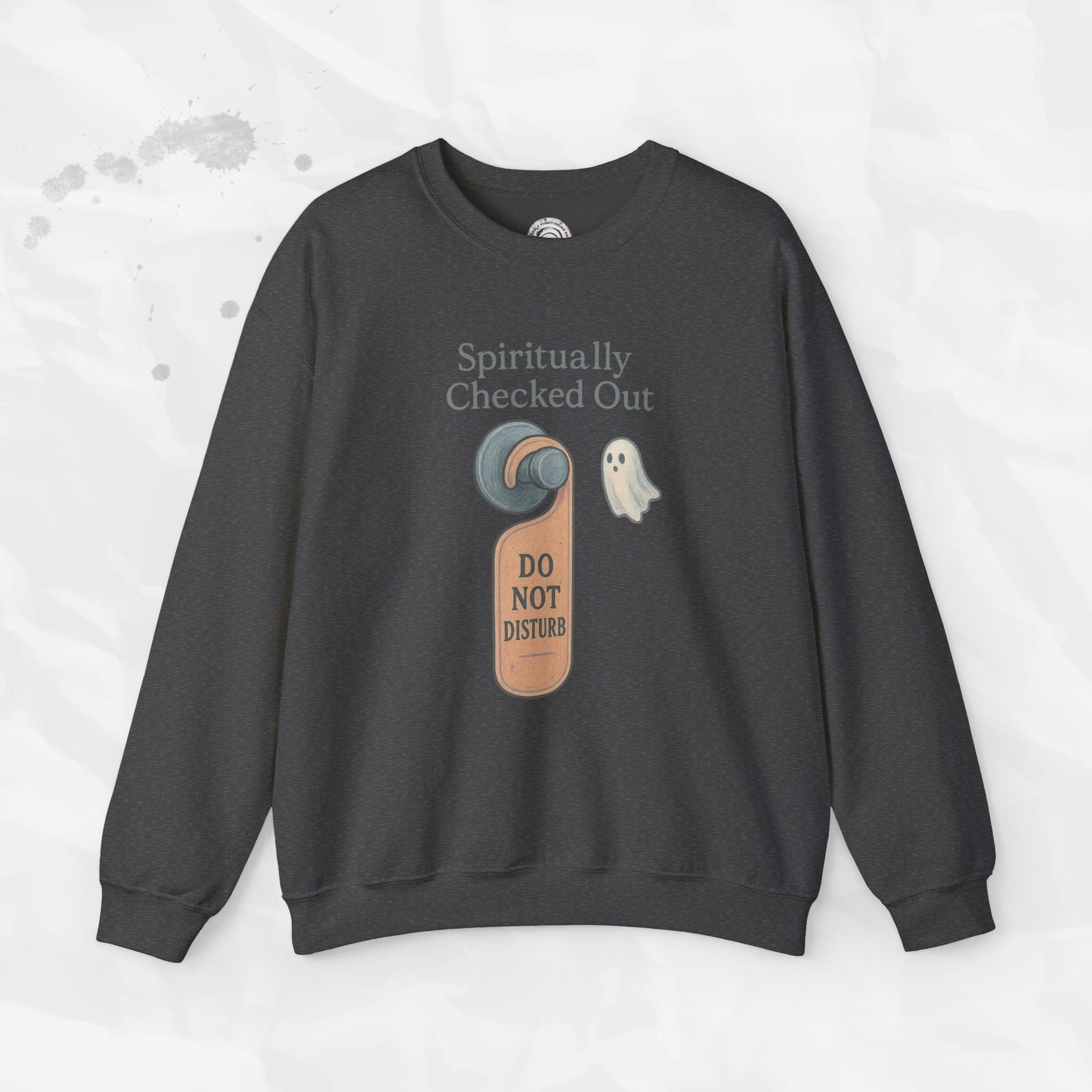 Spiritually Checked Out - Crewneck Sweatshirt