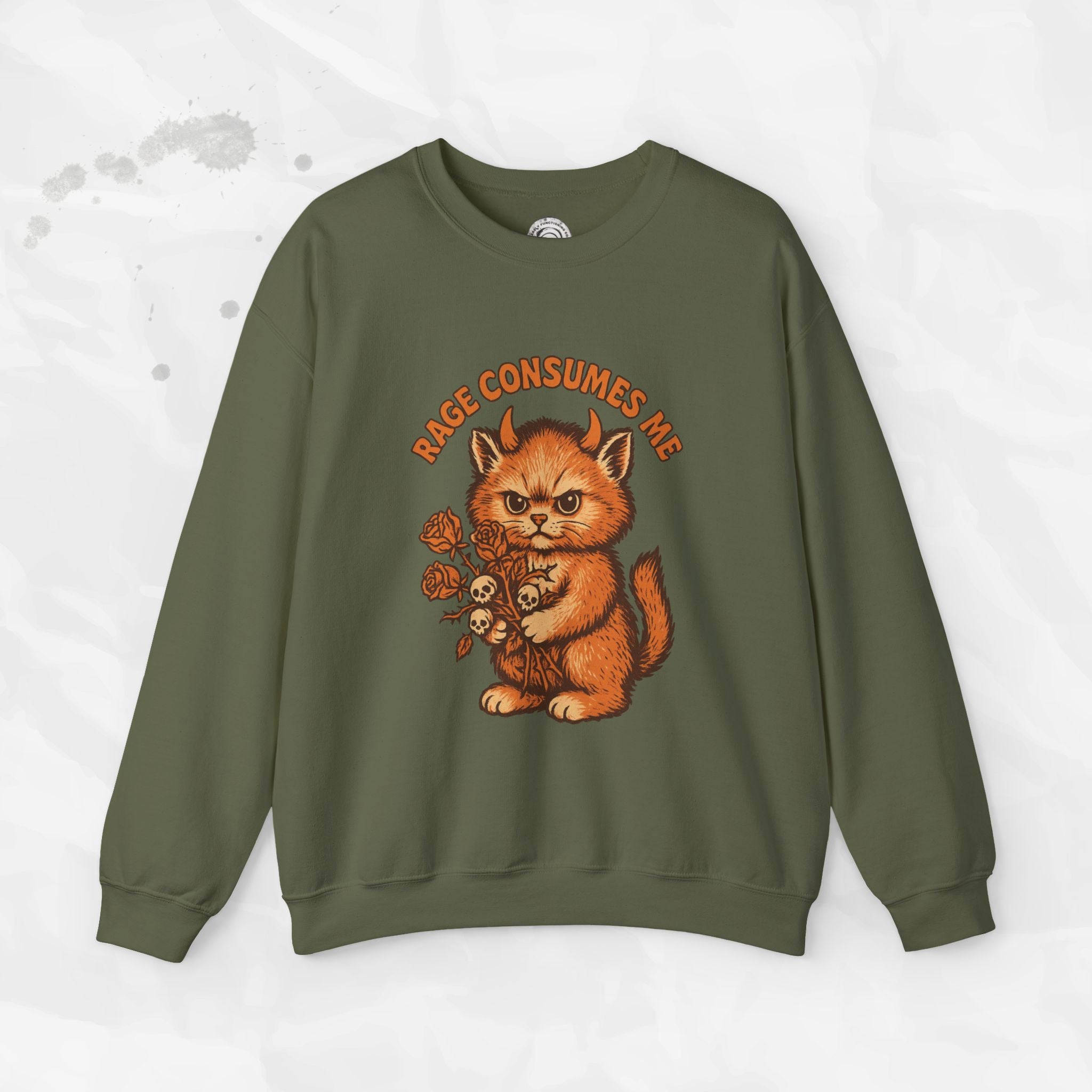 Rage Consumes Me - Crewneck Sweatshirt