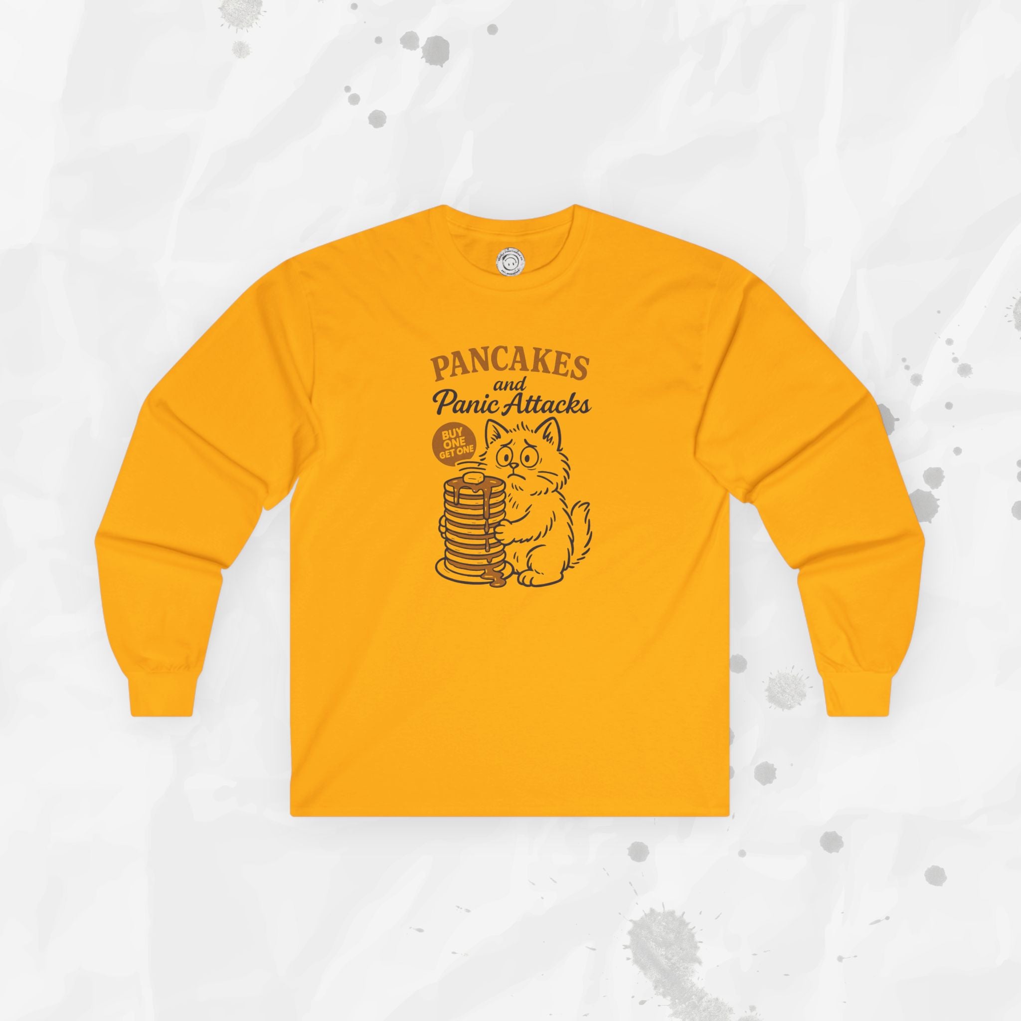 Pancakes and Panic Attacks - Long Sleeve T-Shirt