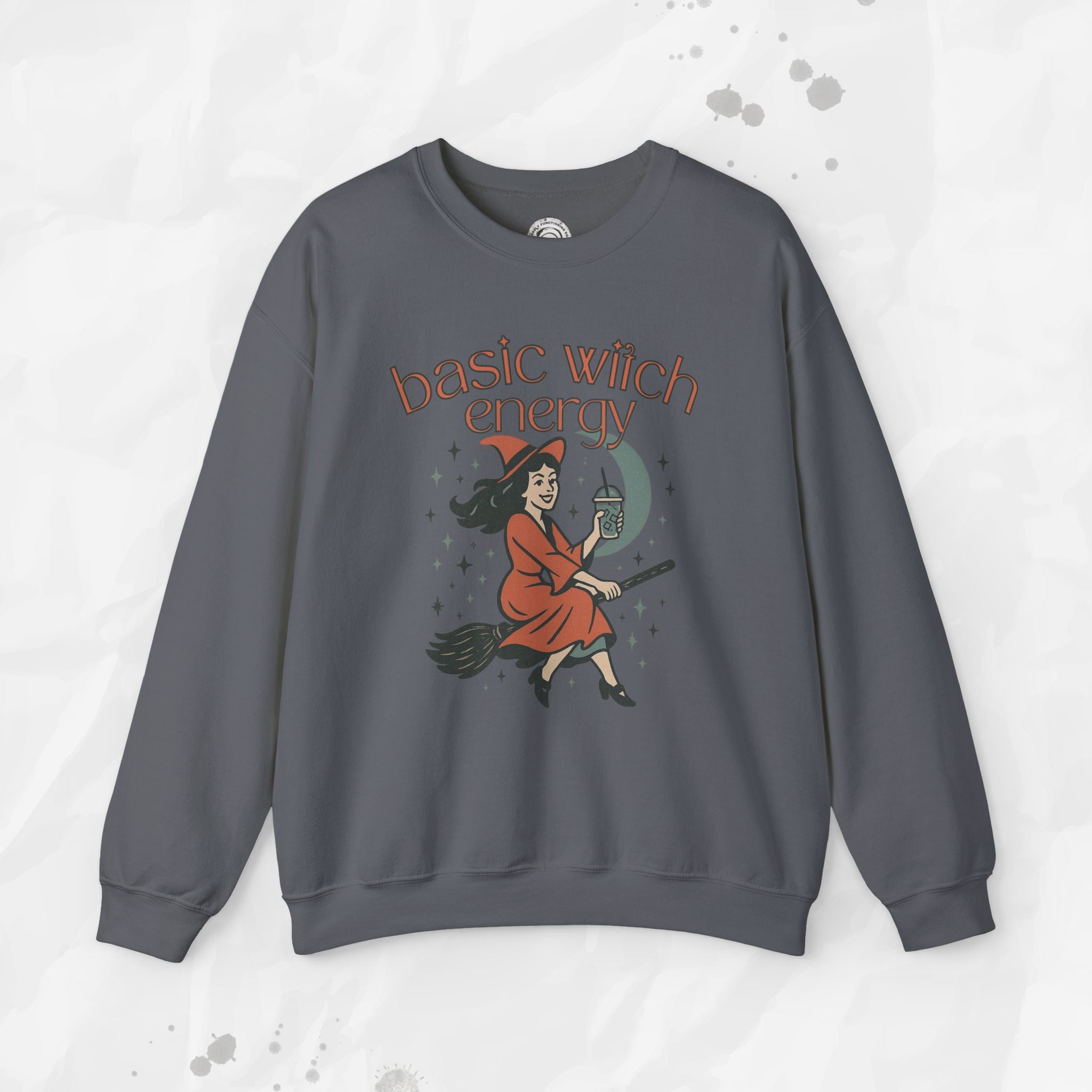 Basic Witch Energy - Crewneck Sweatshirt