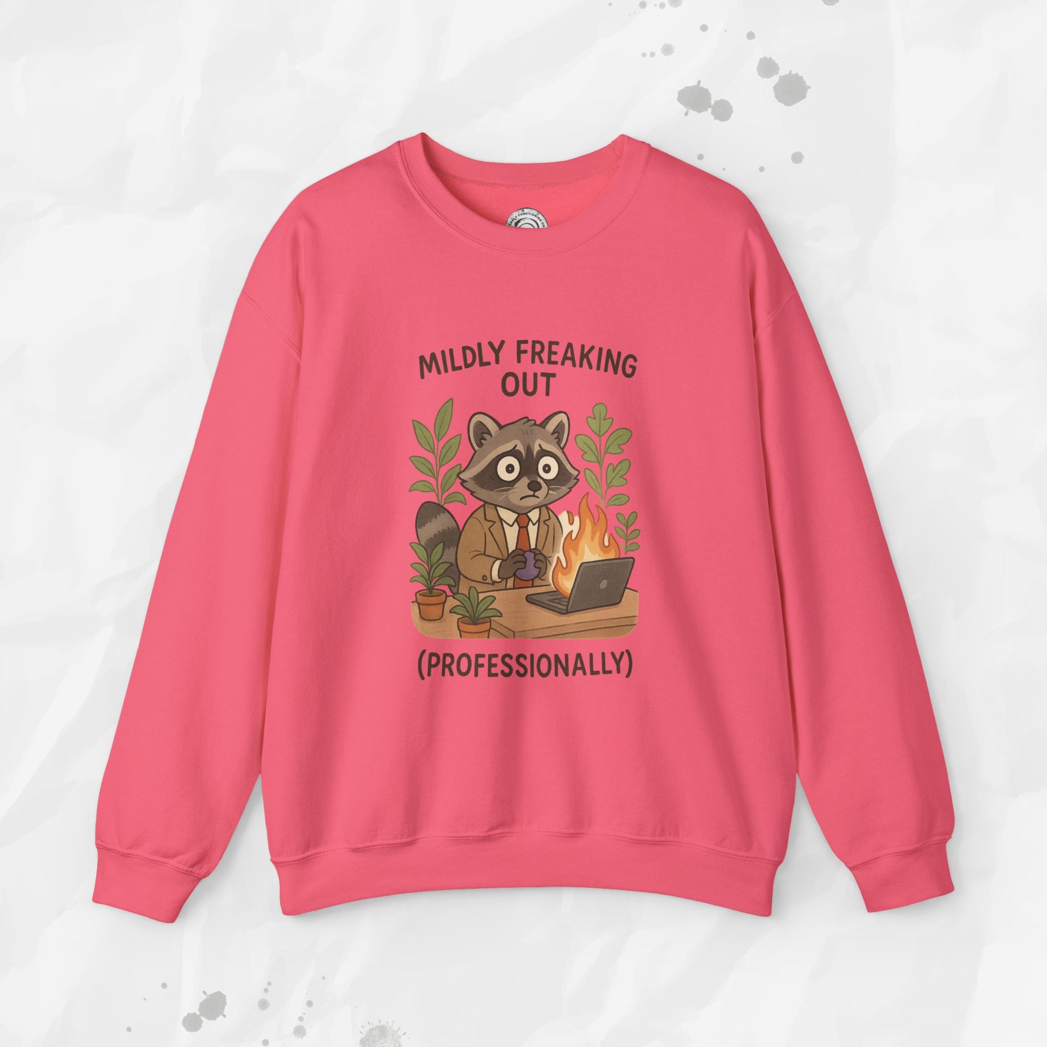 Mildly Freaking Out (Professionally) - Crewneck Sweatshirt