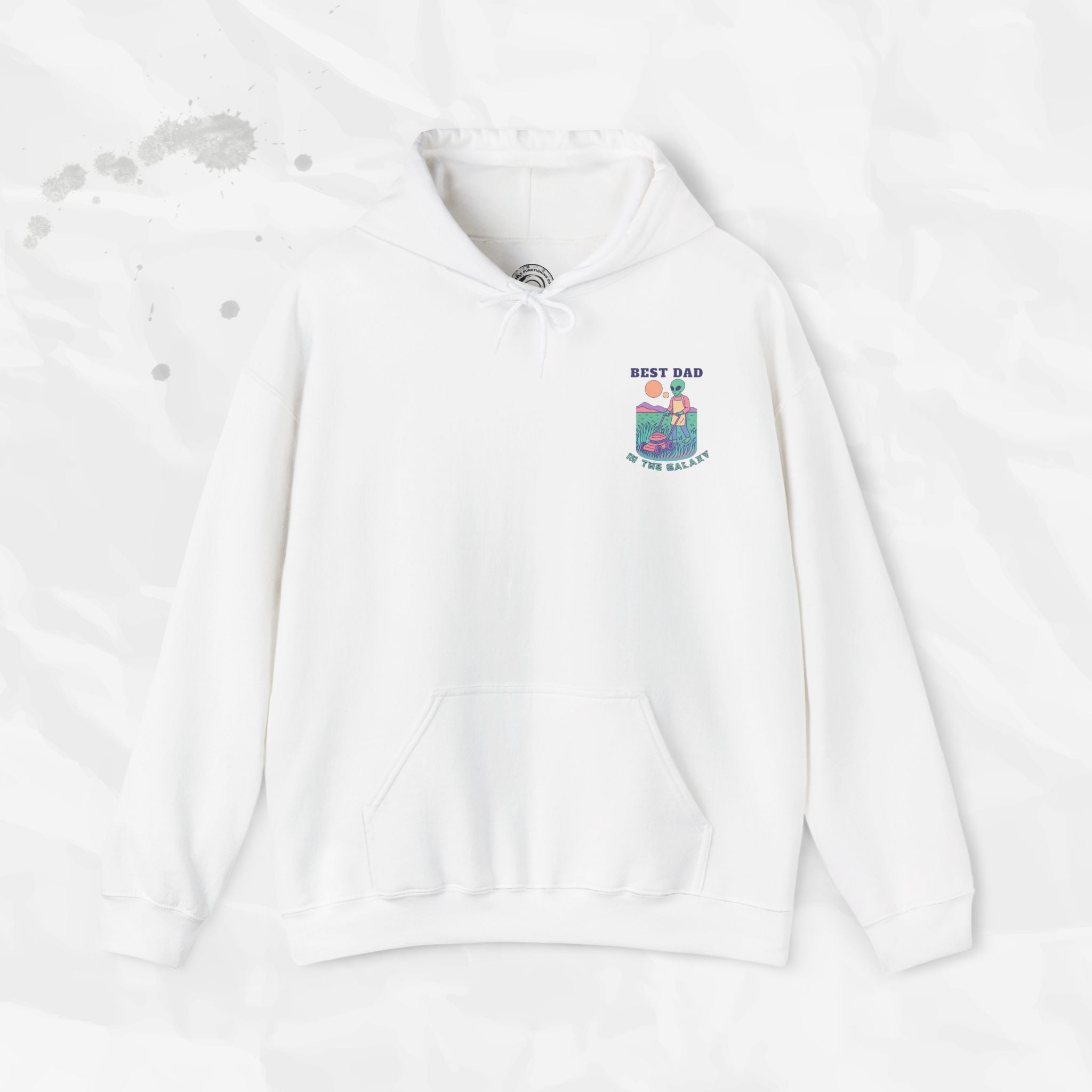 Best Dad in the Galaxy – Hoodie (Pocket Print)