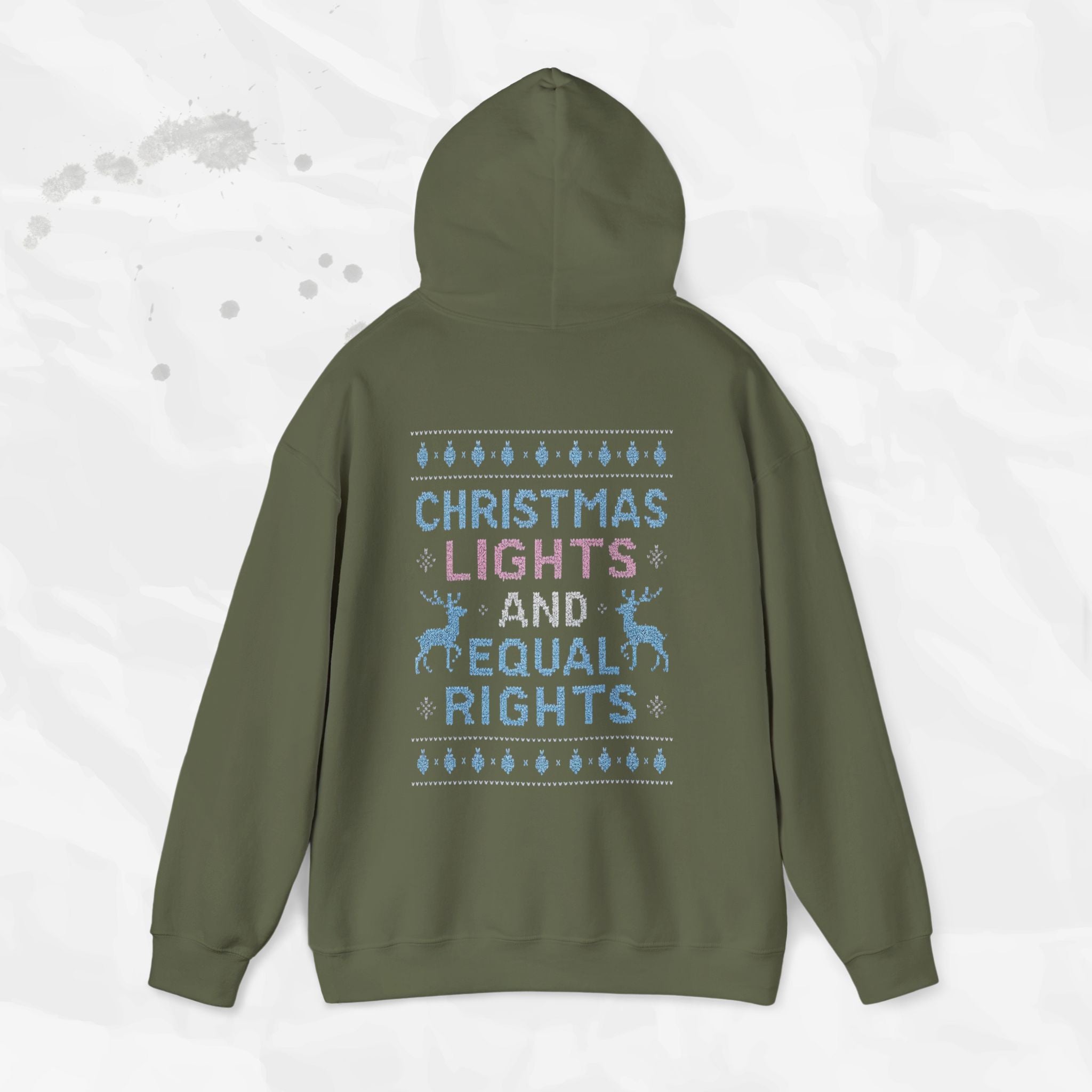 Christmas Lights and Equal Rights – Hoodie