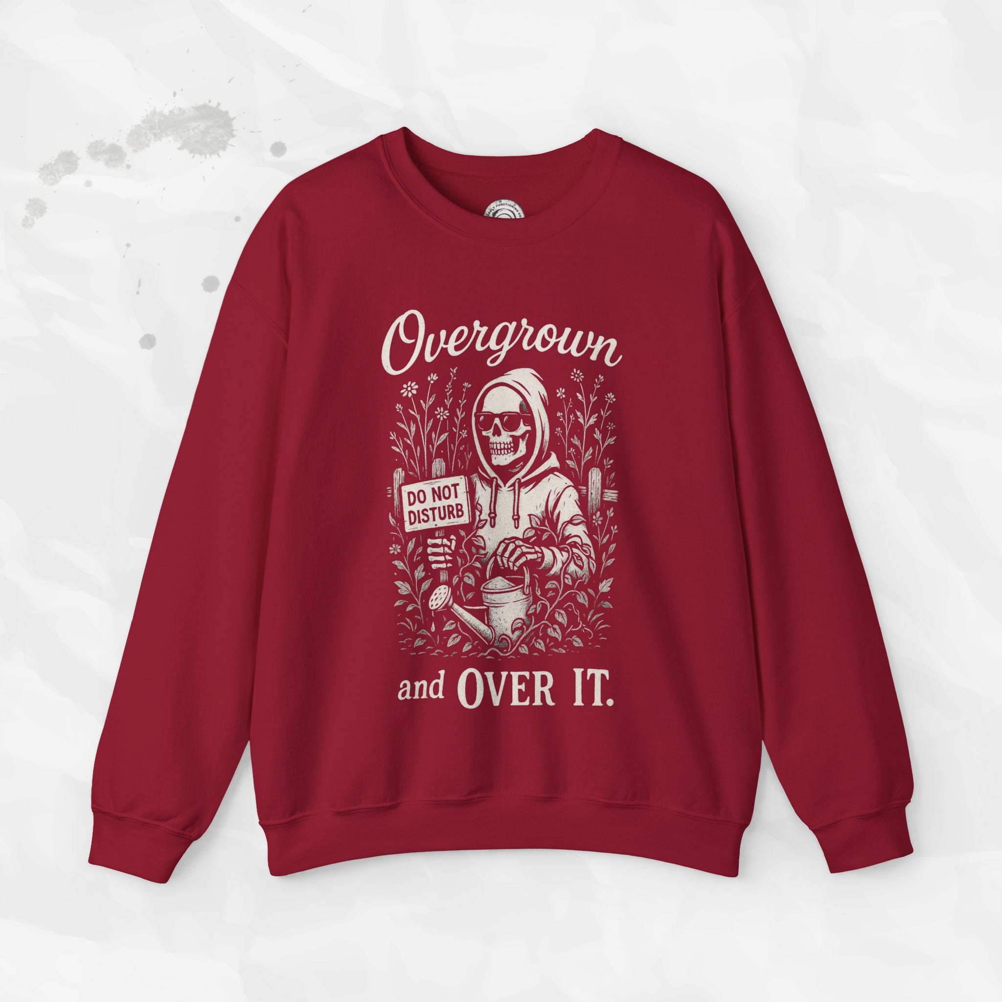 Overgrown and Over It - Crewneck Sweatshirt