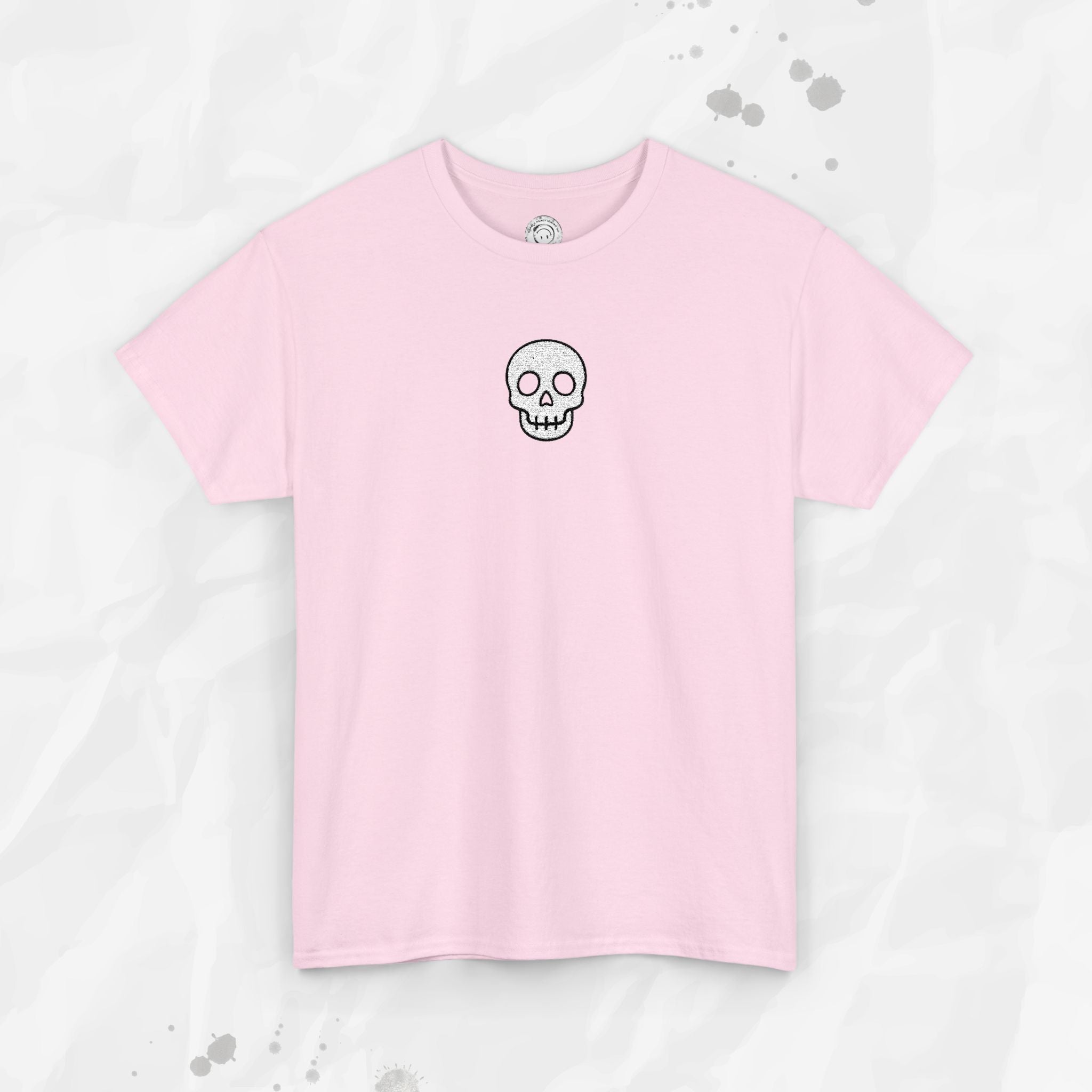 Skull Icon – Embroidered T-Shirt