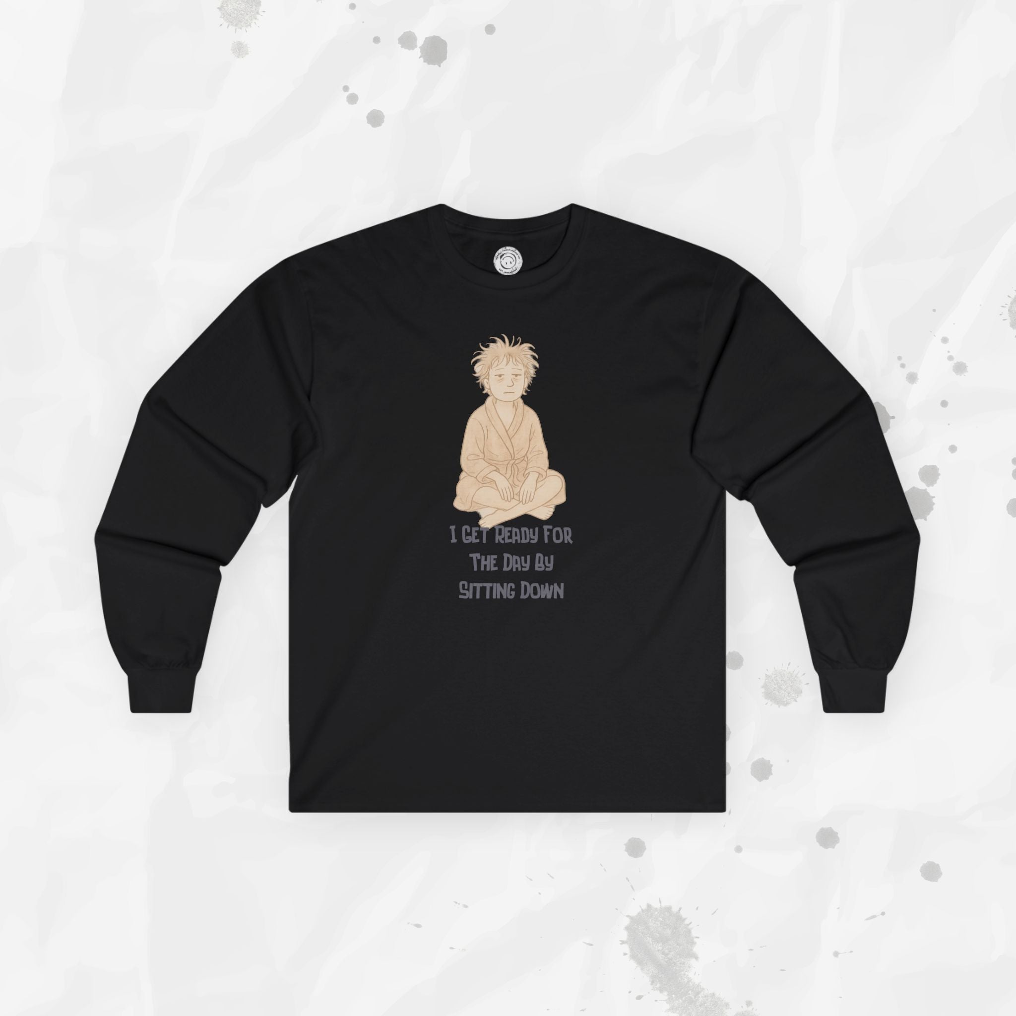 Sitting Down - Long Sleeve T-Shirt