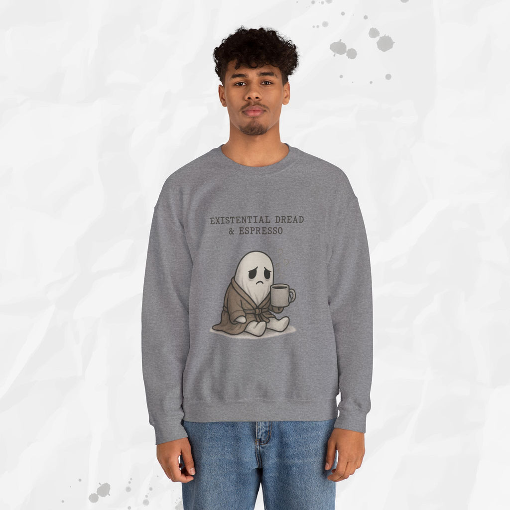 Existential Dread & Espresso - Crewneck Sweatshirt