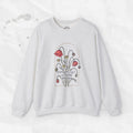 Todo está un poco caído - Sudadera de cuello redondo