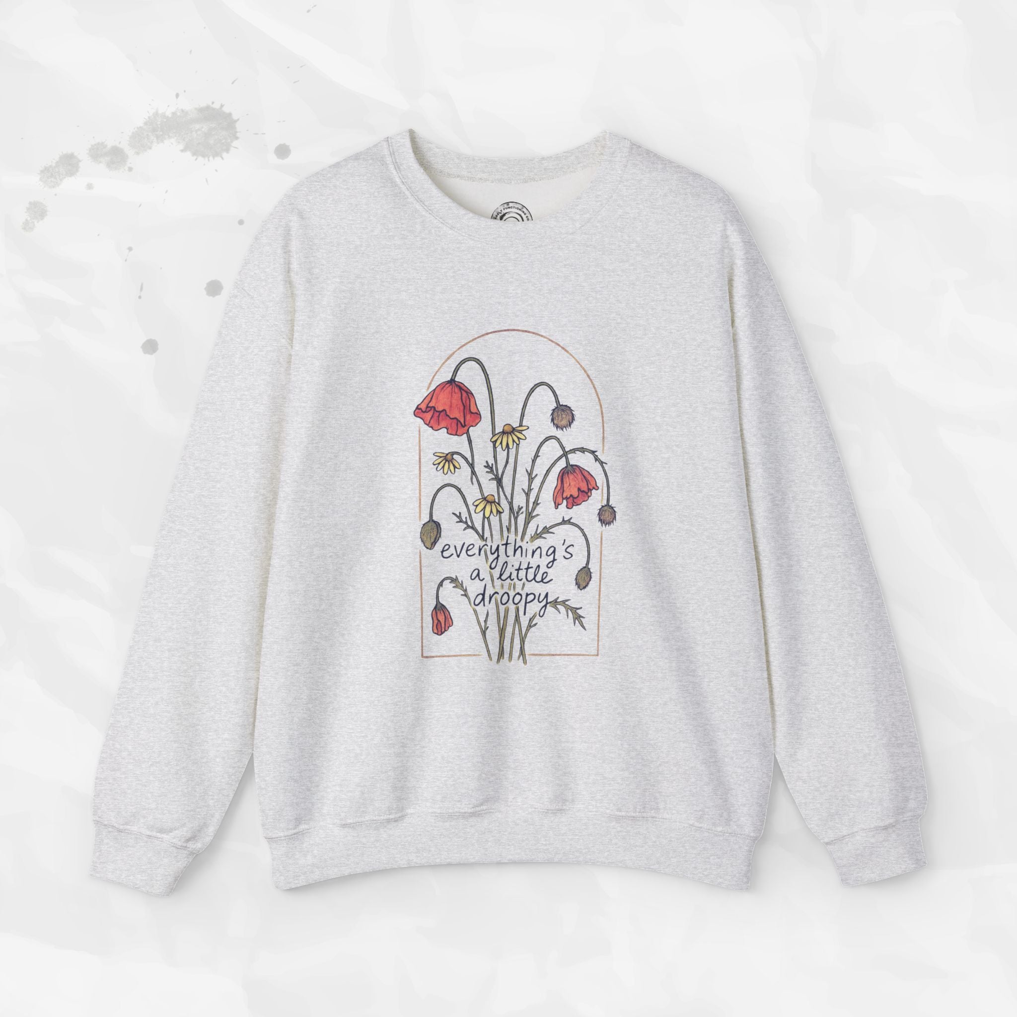Everythings a Little Droopy - Crewneck Sweatshirt