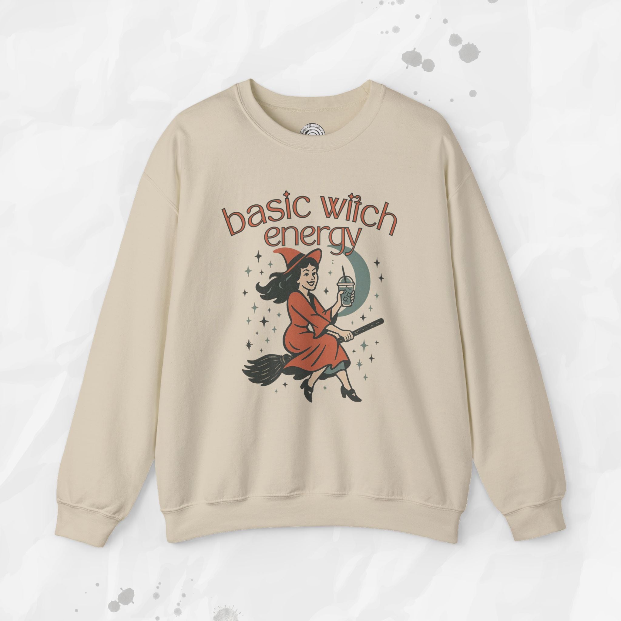 Basic Witch Energy - Crewneck Sweatshirt
