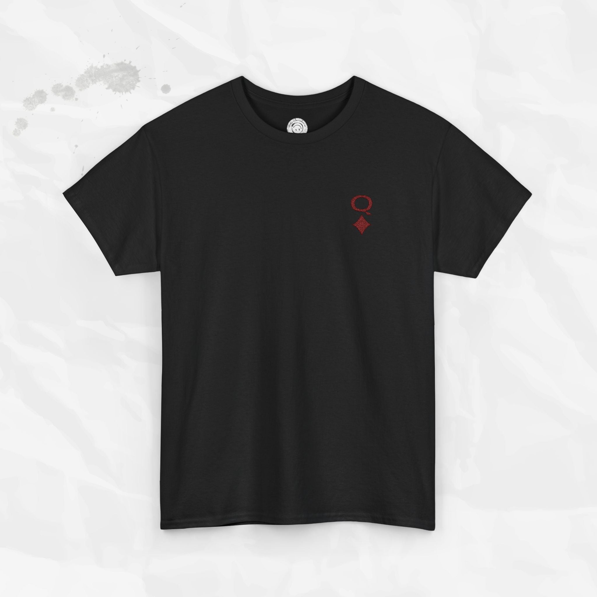 Queen of Diamonds – Embroidered T-Shirt
