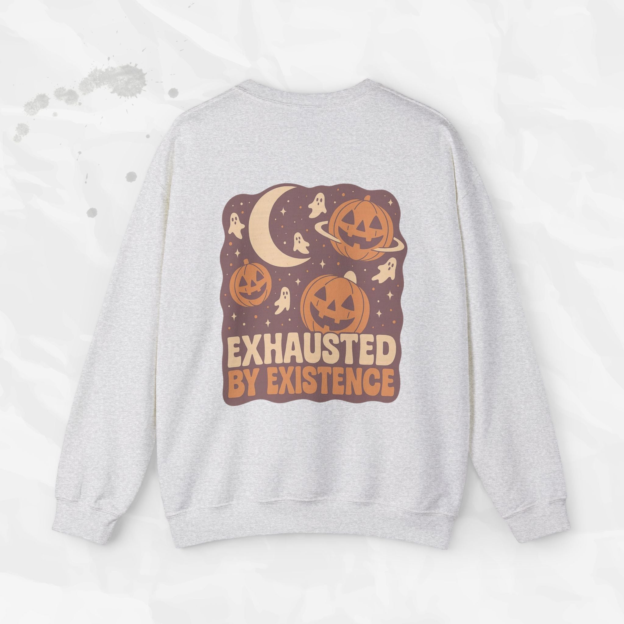 Exhausted by Existence - Crewneck Sweatshirt
