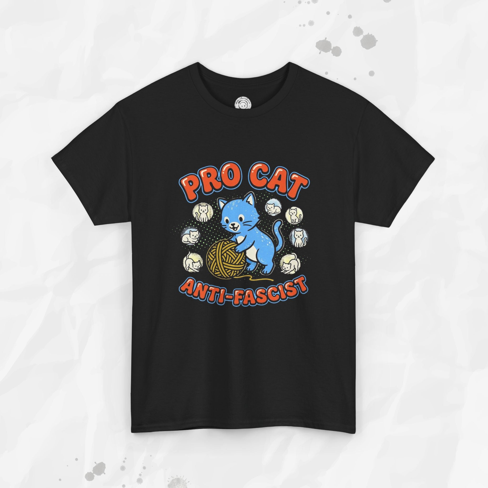 Pro Cat Anti-Fascist – T-Shirt