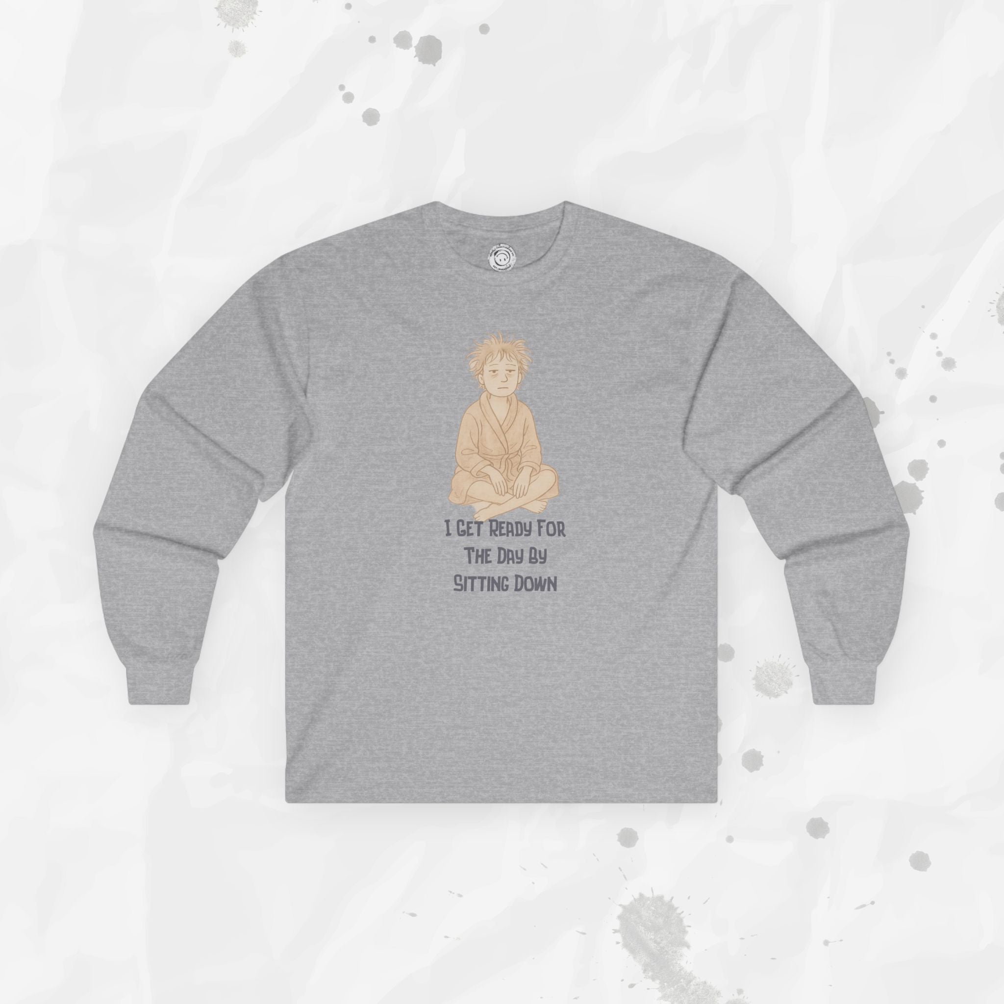 Sitting Down - Long Sleeve T-Shirt