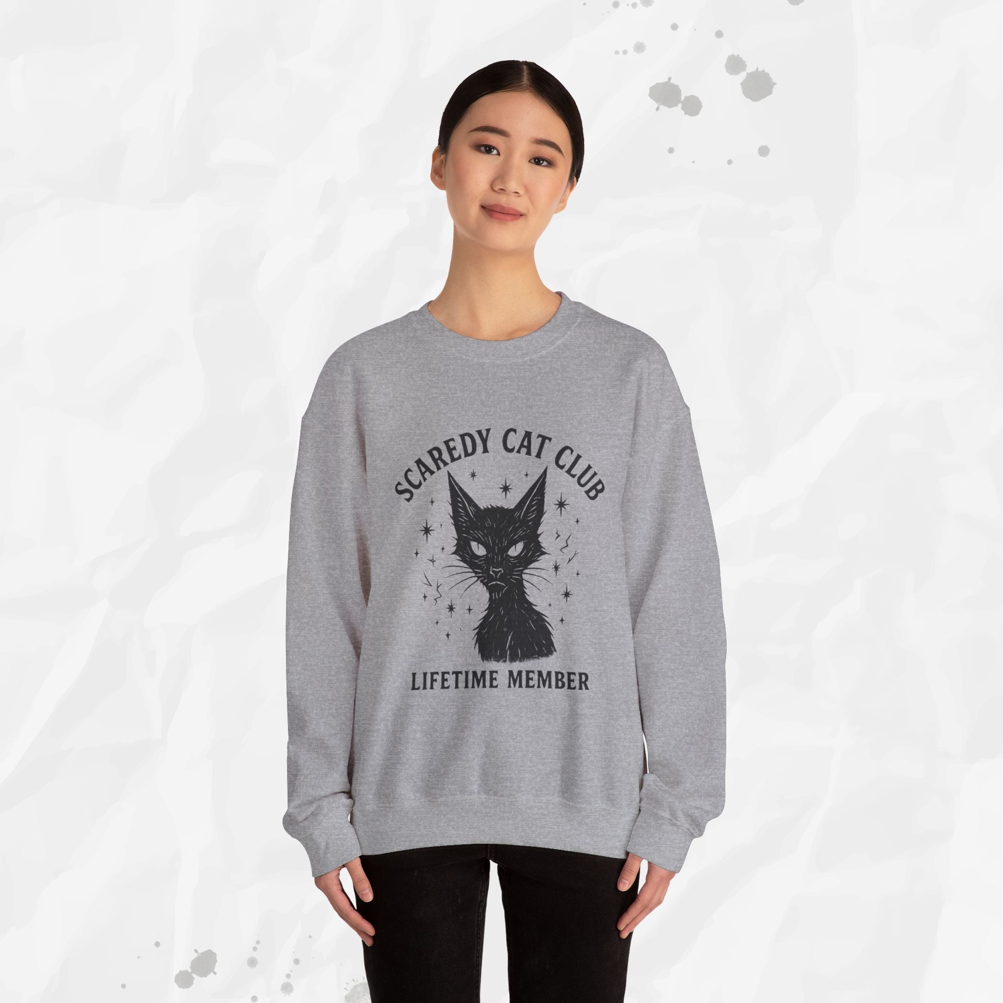 Scaredy Cat Club - Crewneck Sweatshirt
