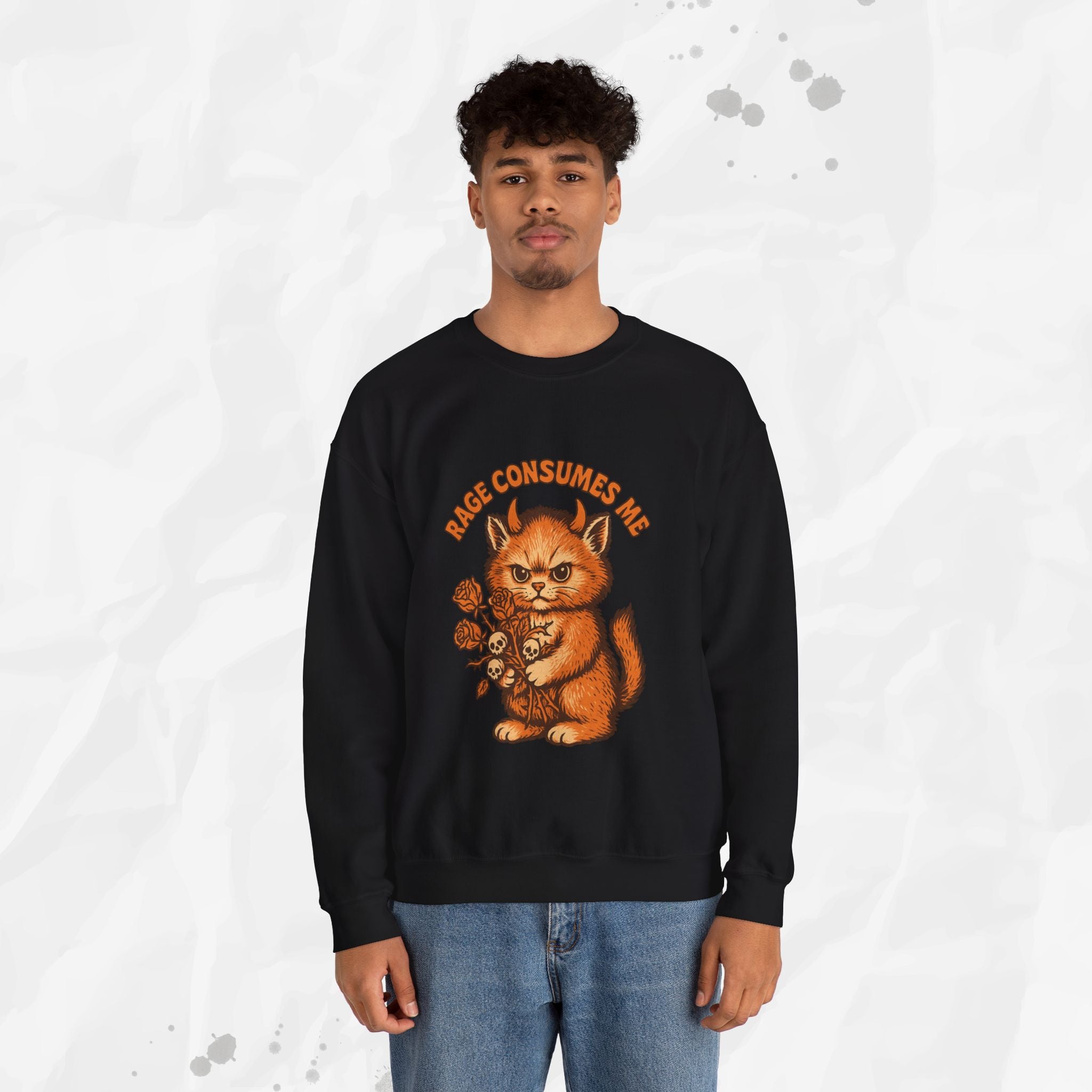 Rage Consumes Me - Crewneck Sweatshirt