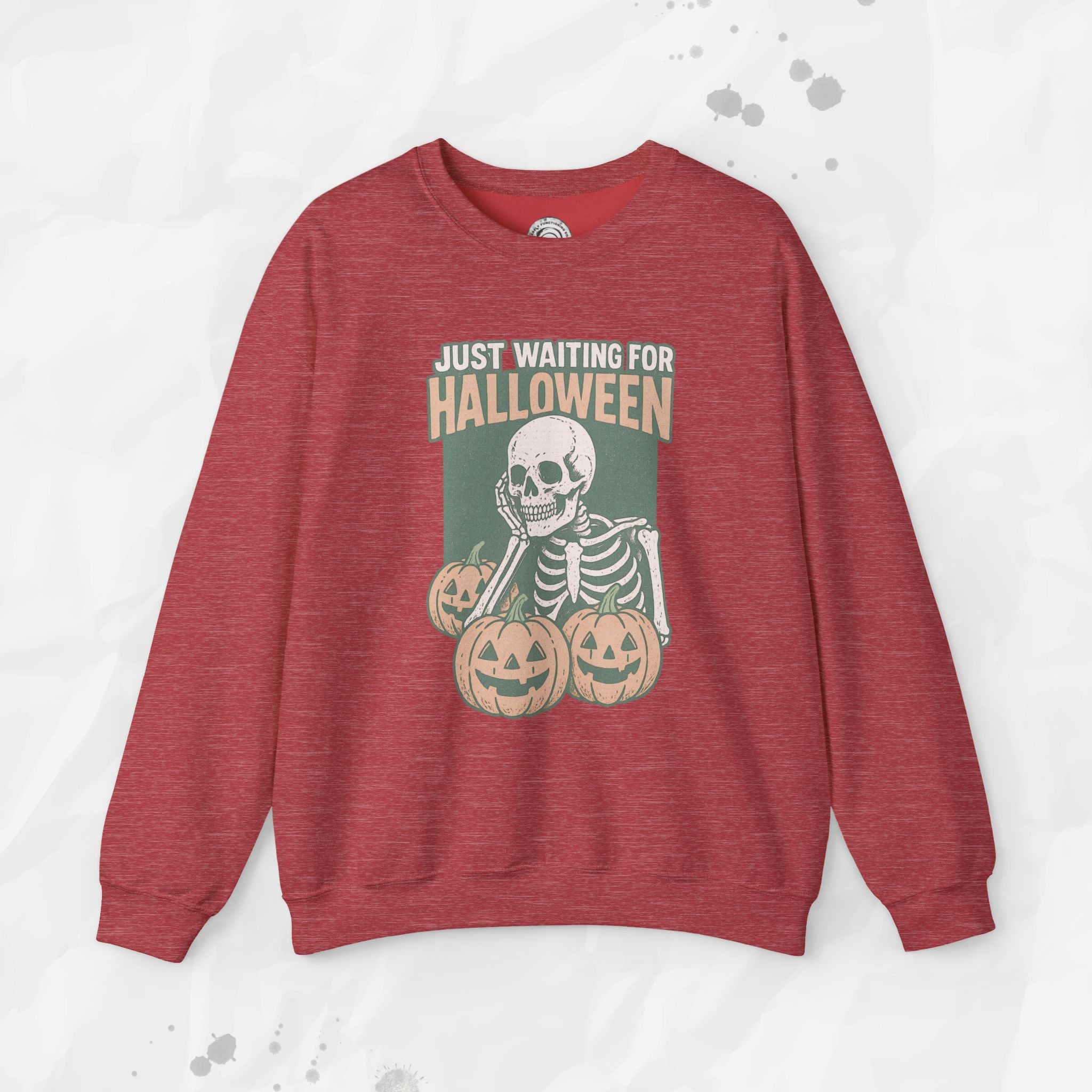 Just Waiting For Halloween - Crewneck Sweatshirt