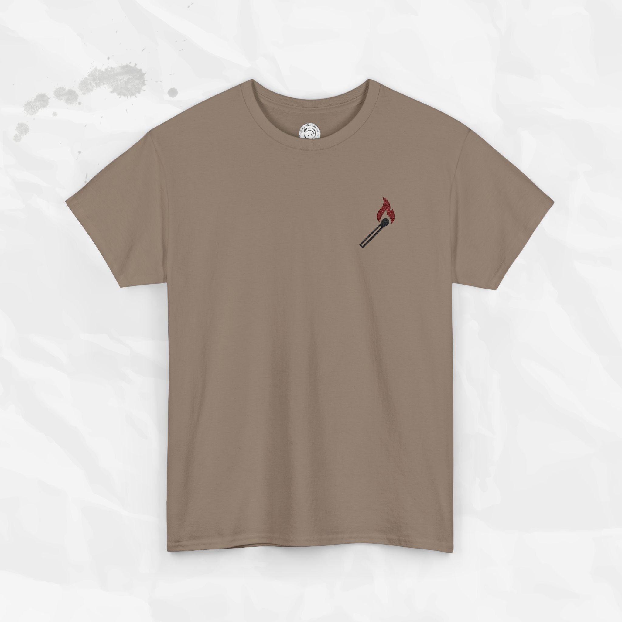 Matchstick - Embroidered T-Shirt