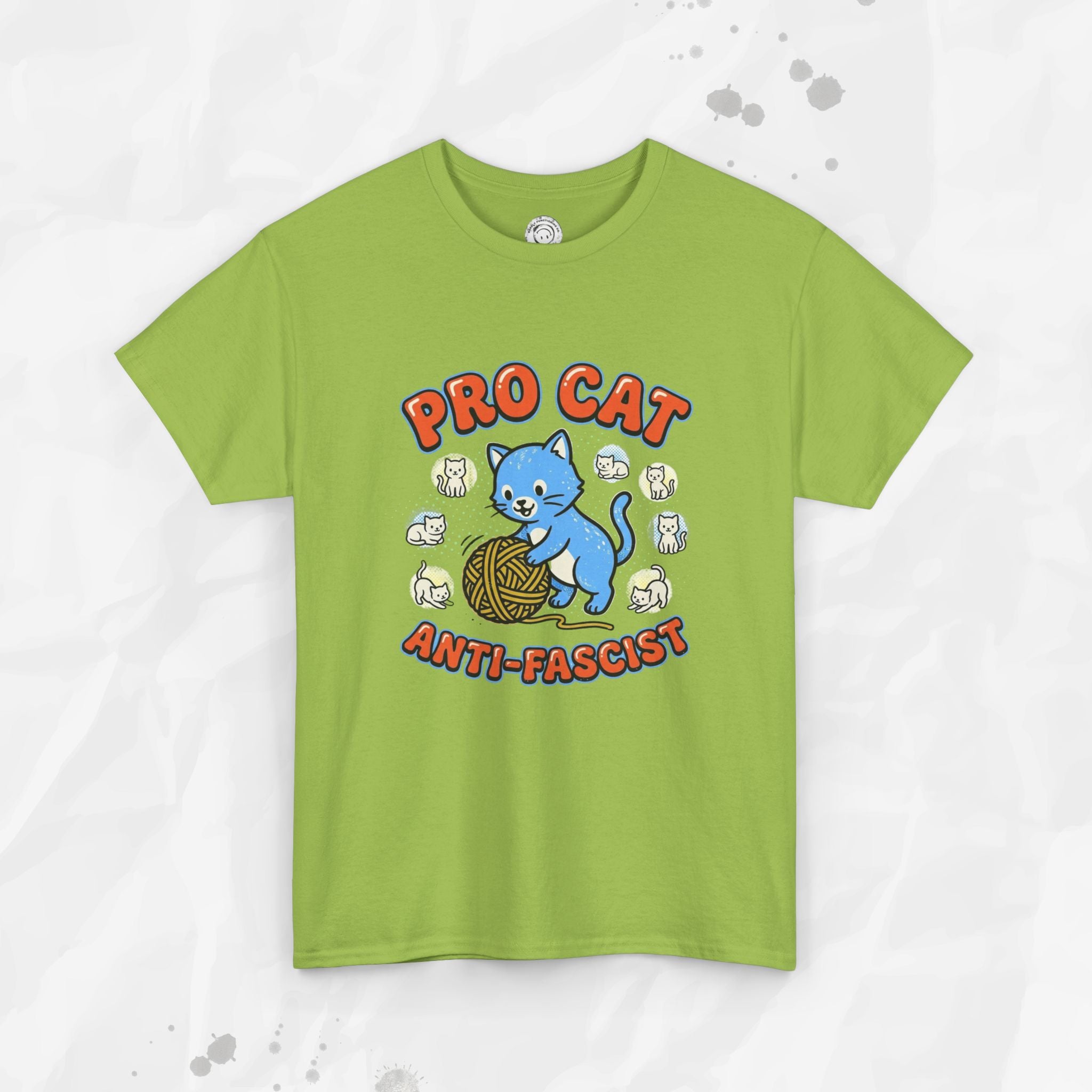 Pro Cat Anti-Fascist – T-Shirt