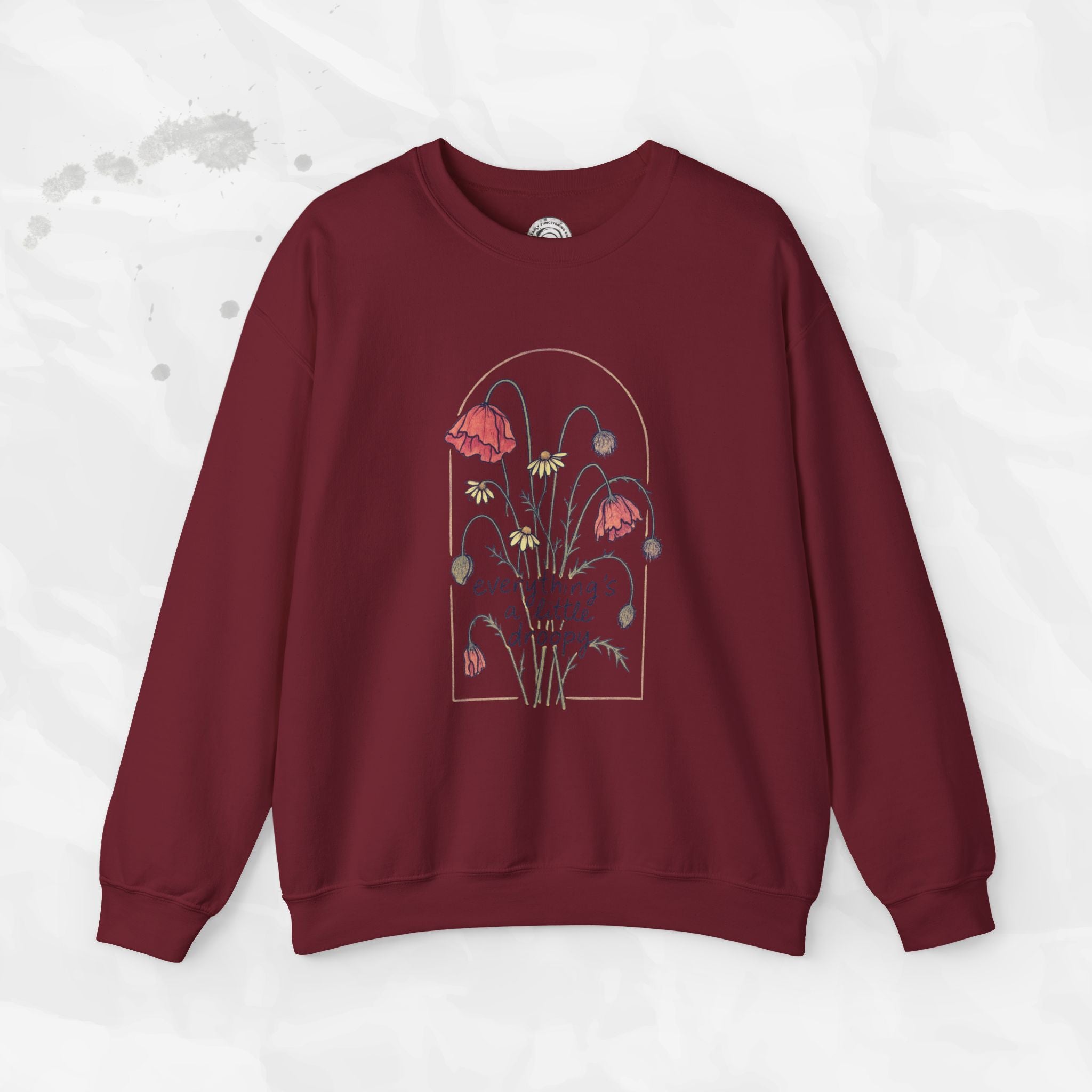 Everythings a Little Droopy - Crewneck Sweatshirt