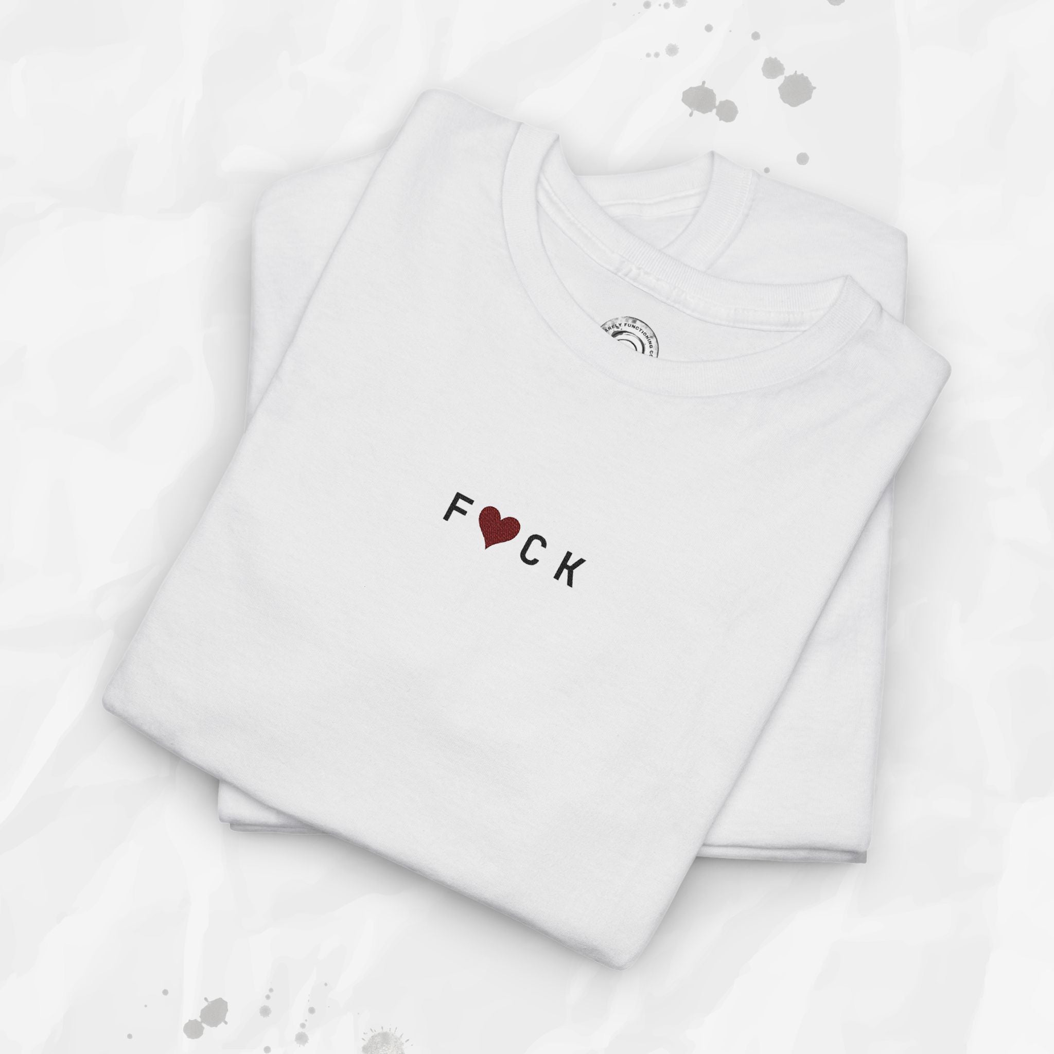 F❤CK – Embroidered T-Shirt