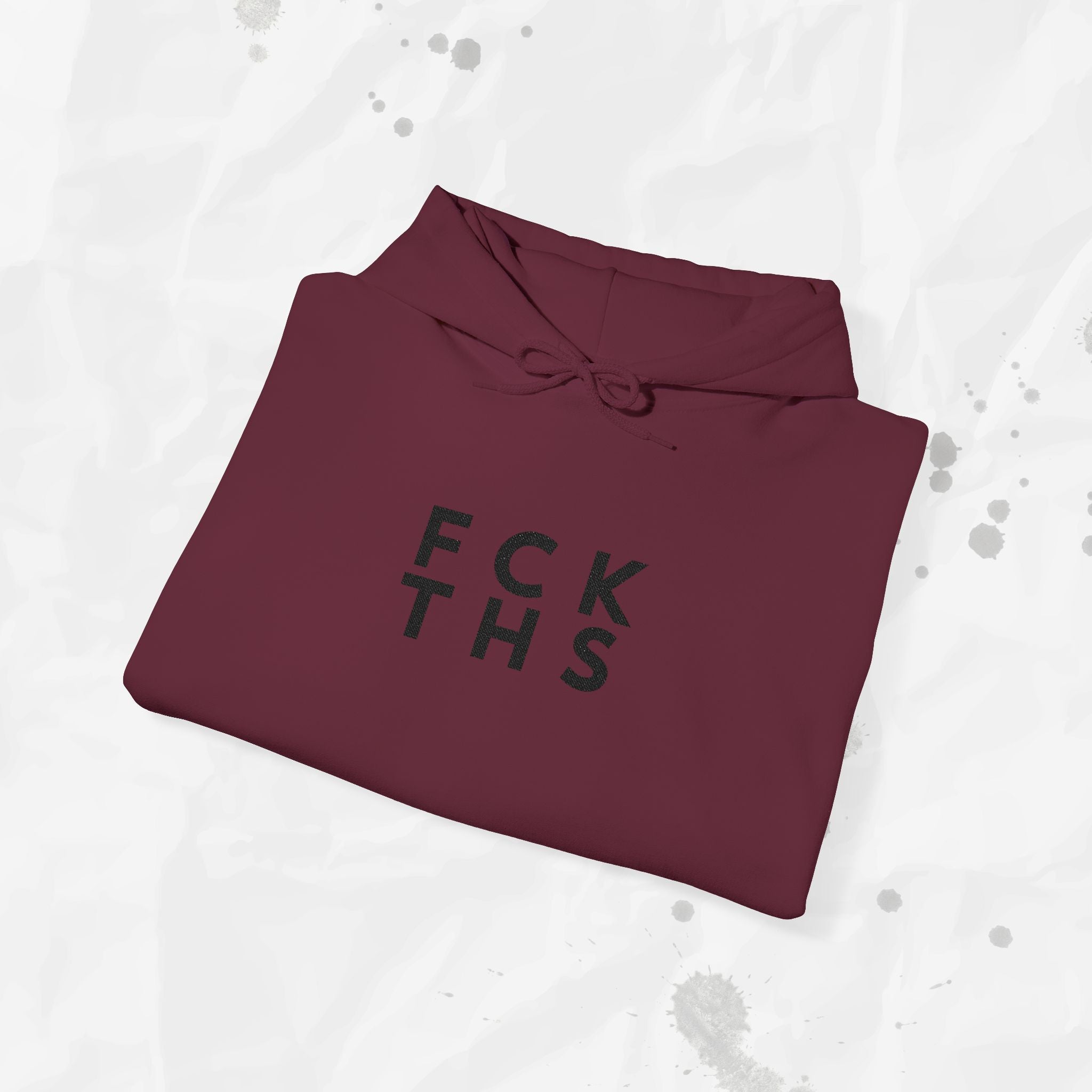 FCK THS - Embroidered Hoodie