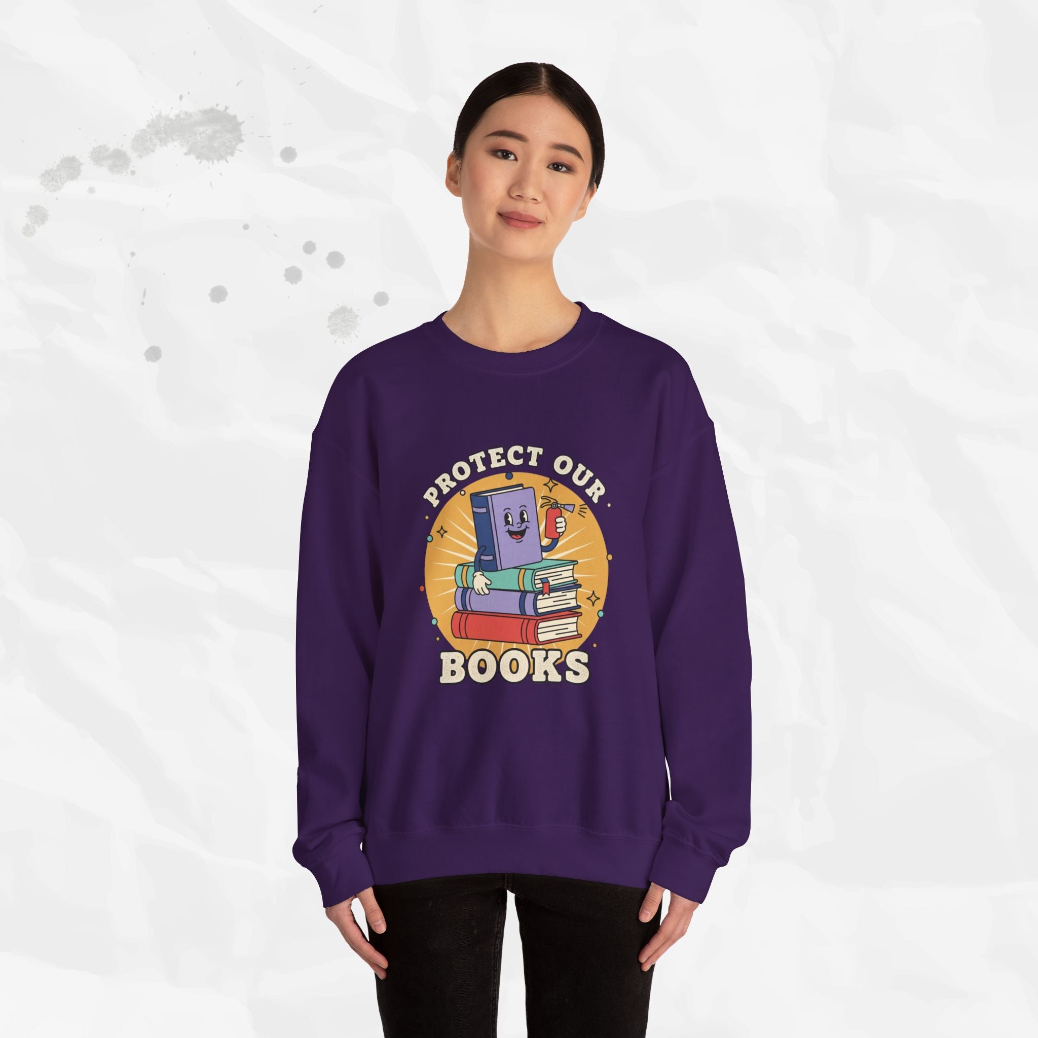 Protect Our Books – Crewneck Sweatshirt