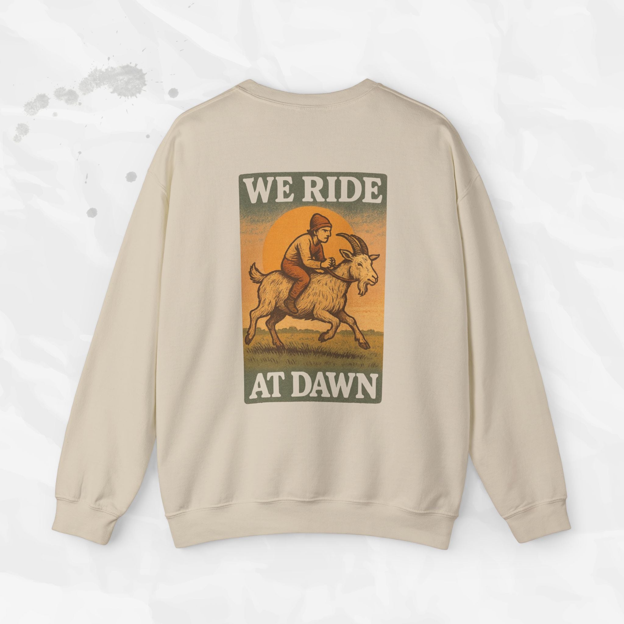 We Ride At Dawn - Crewneck Sweatshirt